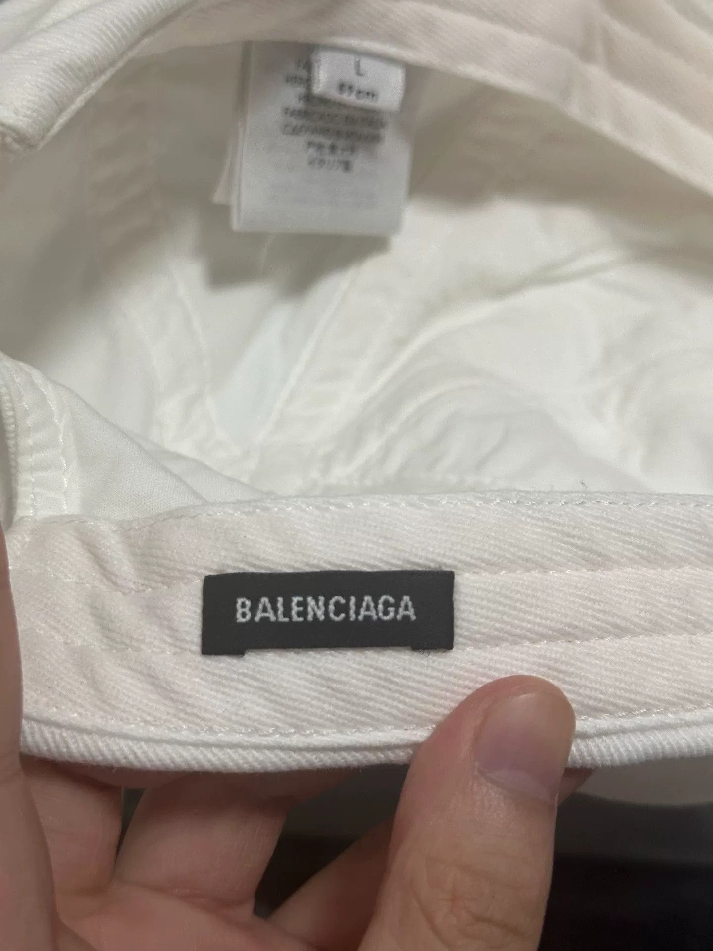 Balenciaga Balenciaga Embroidered Logo Baseball Cap Size ONE SIZE - 5 Thumbnail