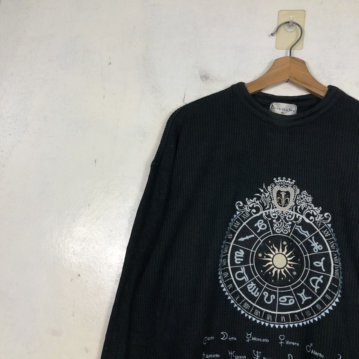 Japanese Brand 📌Vintage Sweatshirt Crewneck Santafe Embroidery Issey Miyake Size US M / EU 48-50 / 2 - 9 Thumbnail