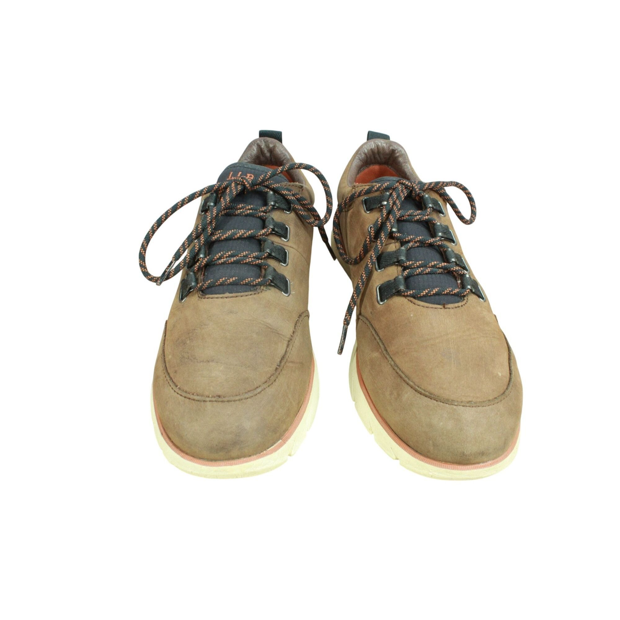 L.L. Bean LL Bean Kennebec Brown Leather Anti-Odor Casual Oxfords Size US 10.5 / EU 43-44 - 5 Thumbnail