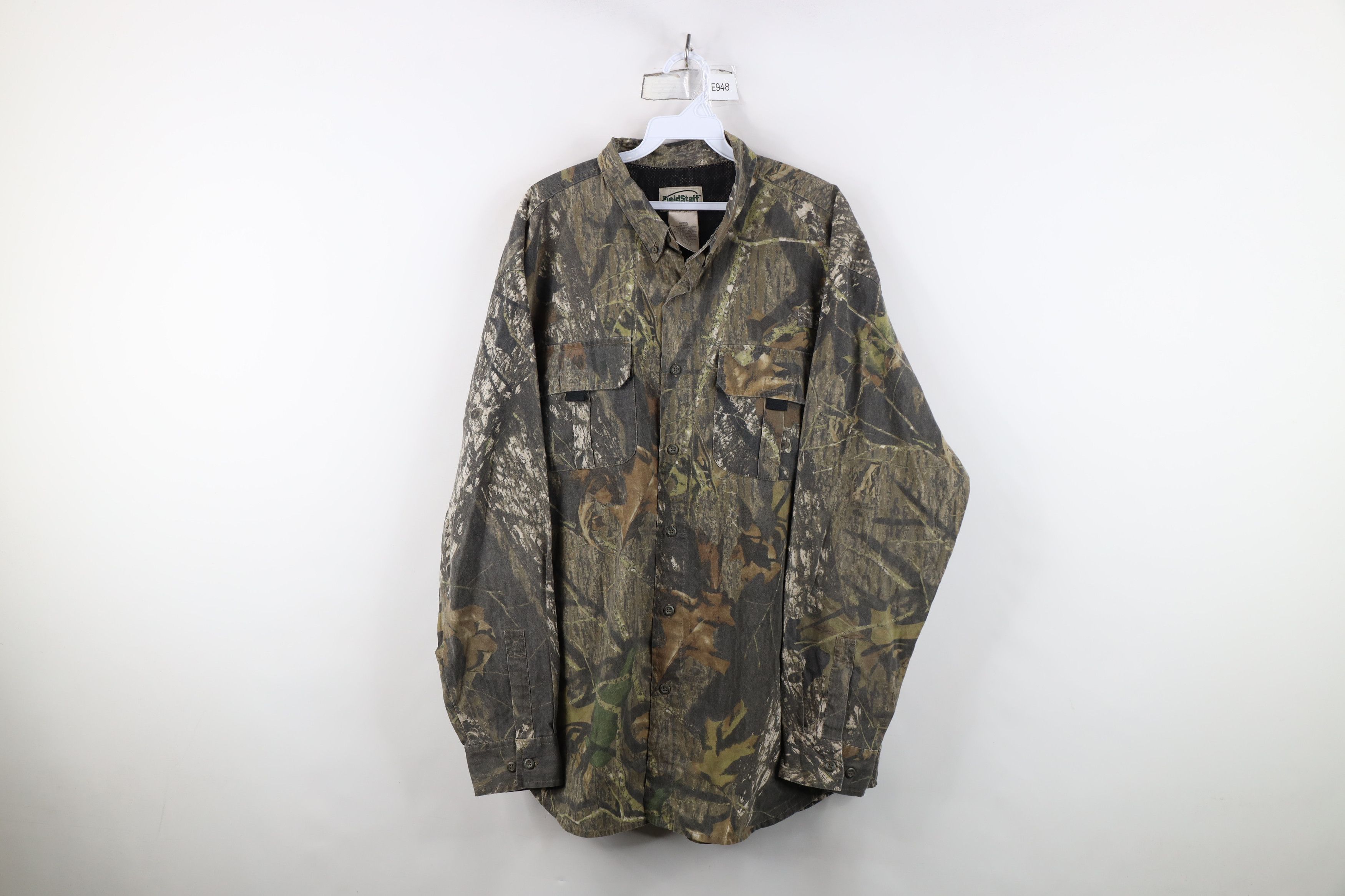 Mossy Oaks Vintage Mossy Oak Camouflage Field Hunting Button Shirt Size US XL / EU 56 / 4 - 1 Thumbnail