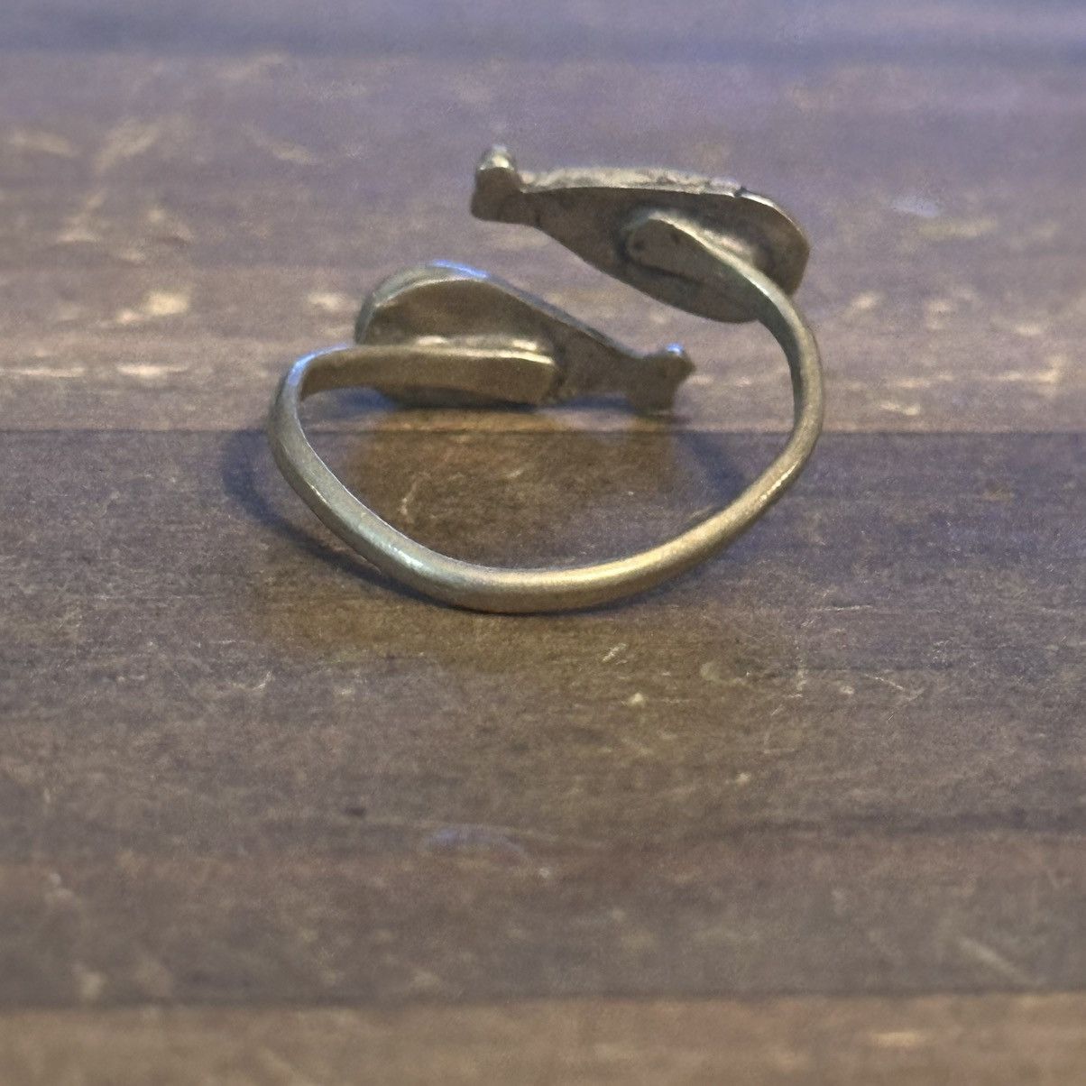 Vintage Vintage abalone teardrop wrap ring Size ONE SIZE - 3 Thumbnail