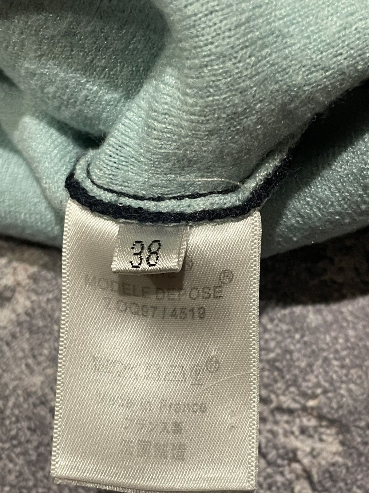 Celine × Vintage Vintage Celine Modele Depose Lana Wool Pocket Sweater Rare Size XS / US 0-2 / IT 36-38 - 6 Thumbnail