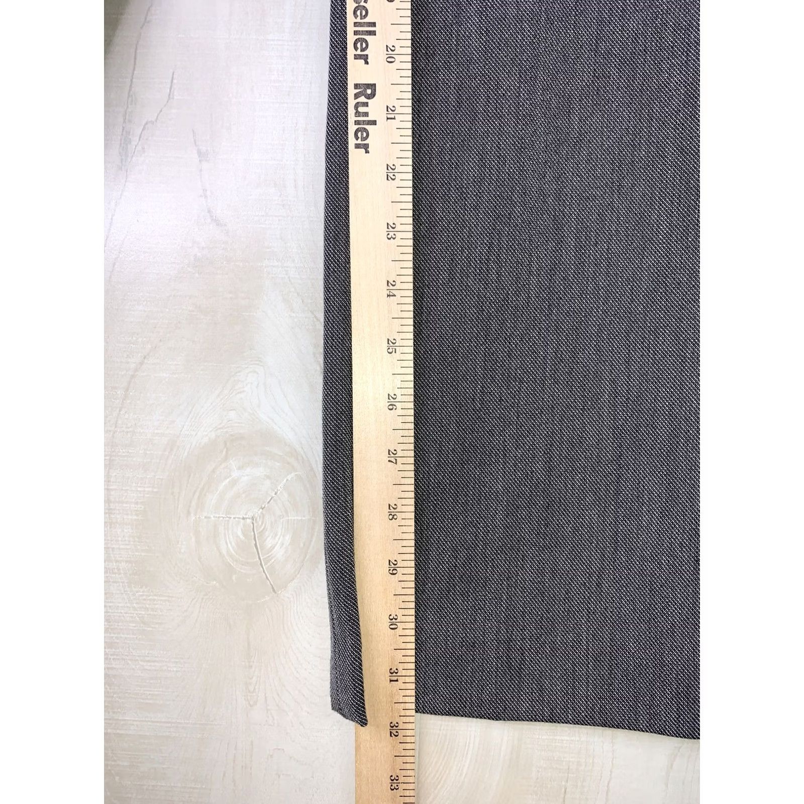 Express Express Women Dress Pants Gray Straight Leg Workwear 6 Regular XS? Not included. Size 28" / US 6 / IT 42 - 4 Thumbnail