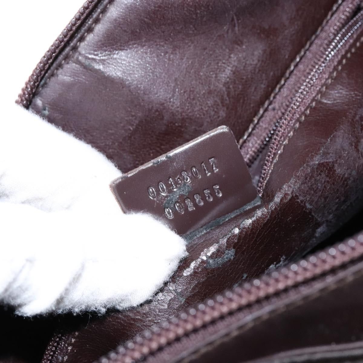 Gucci GUCCI Shoulder Bag Nylon Brown Silver 001 001 Size ONE SIZE - 13 Thumbnail