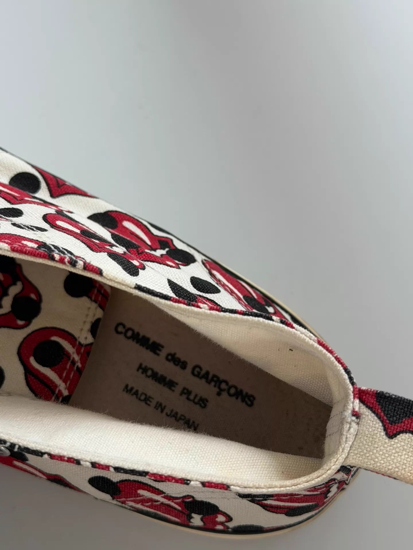 Comme des Garcons CDG 06SS The Rolling Stones Polka Dot Pointed Toe Size US 8 / EU 41 - 6 Thumbnail