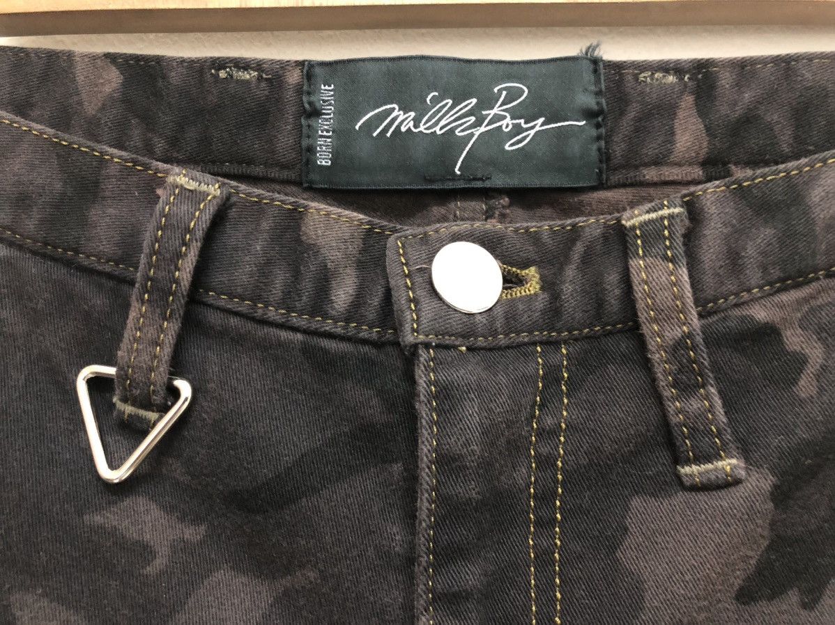 Seditionaries MILK BOY 🔥 CAMOUFLAGE CLASSIC SLIM BONDAGE PUNK PANTS 🇯🇵 Size US 29 - 6 Thumbnail