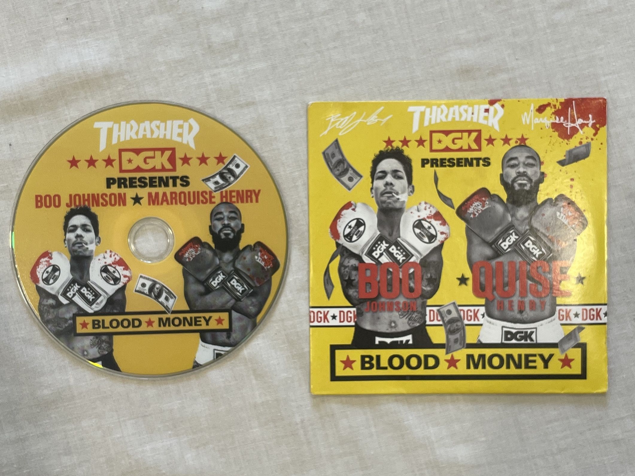 DGK DGK Blood Money DVD Boo Johnson Marquise Henry Thrasher Size ONE SIZE - 4 Thumbnail
