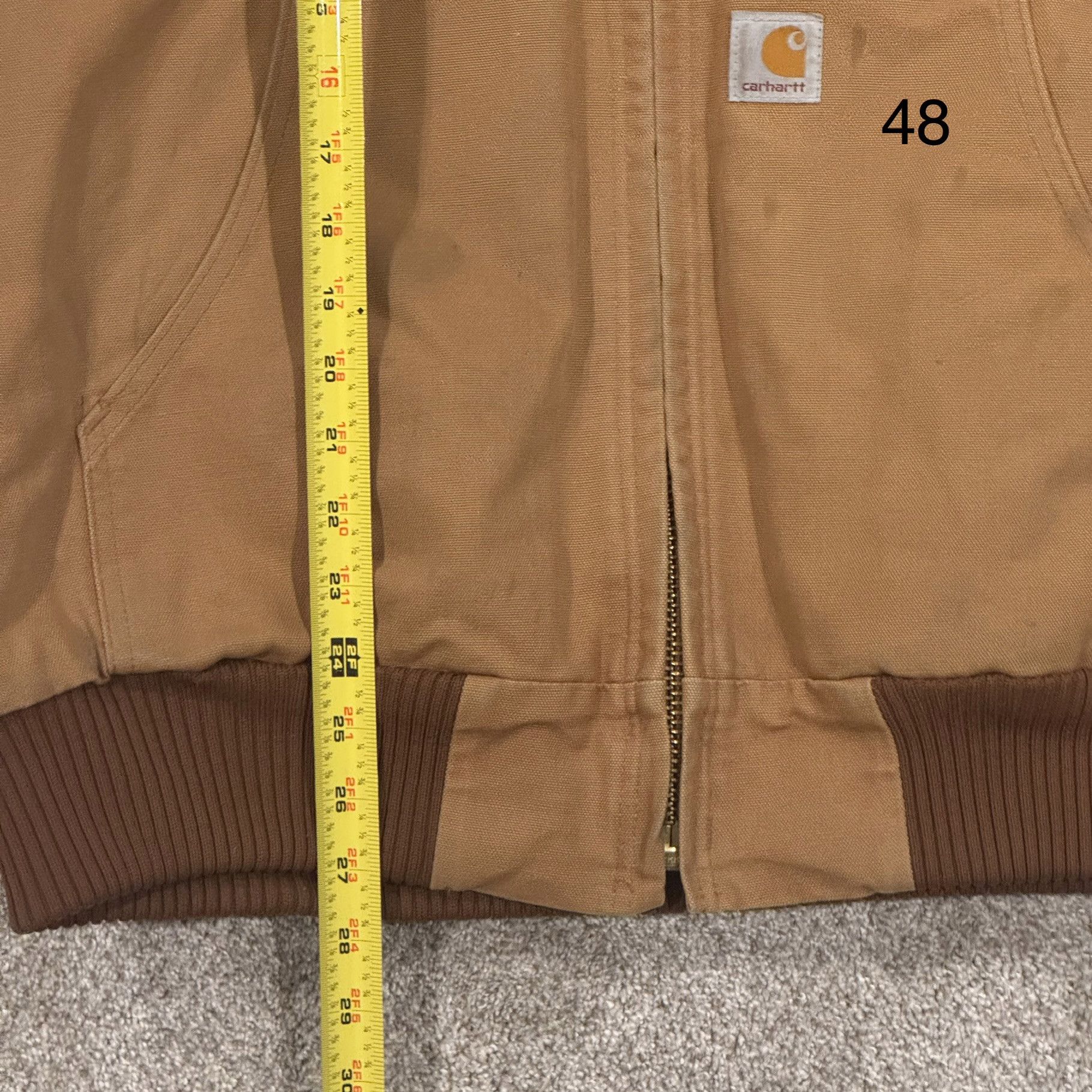 Carhartt Carhartt Men's Tan and Brown Jacket Size US L / EU 52-54 / 3 - 6 Thumbnail