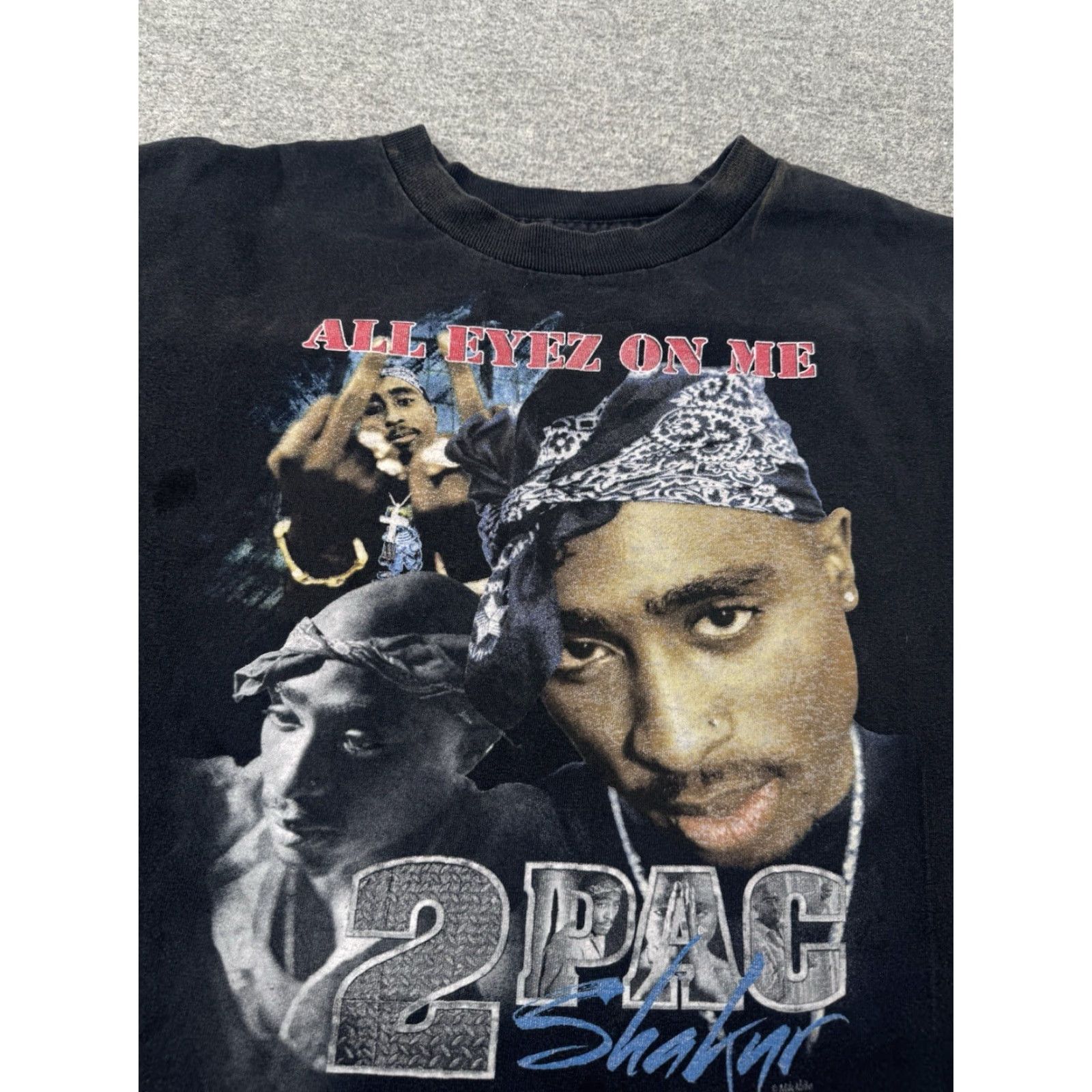 Bravado Tupac All Eyes On Me Rap T Shirt Adult Medium Black Short Sleeve Mens M Hip Hop Music Retro Bravado Size US M / EU 48-50 / 2 - 2 Thumbnail