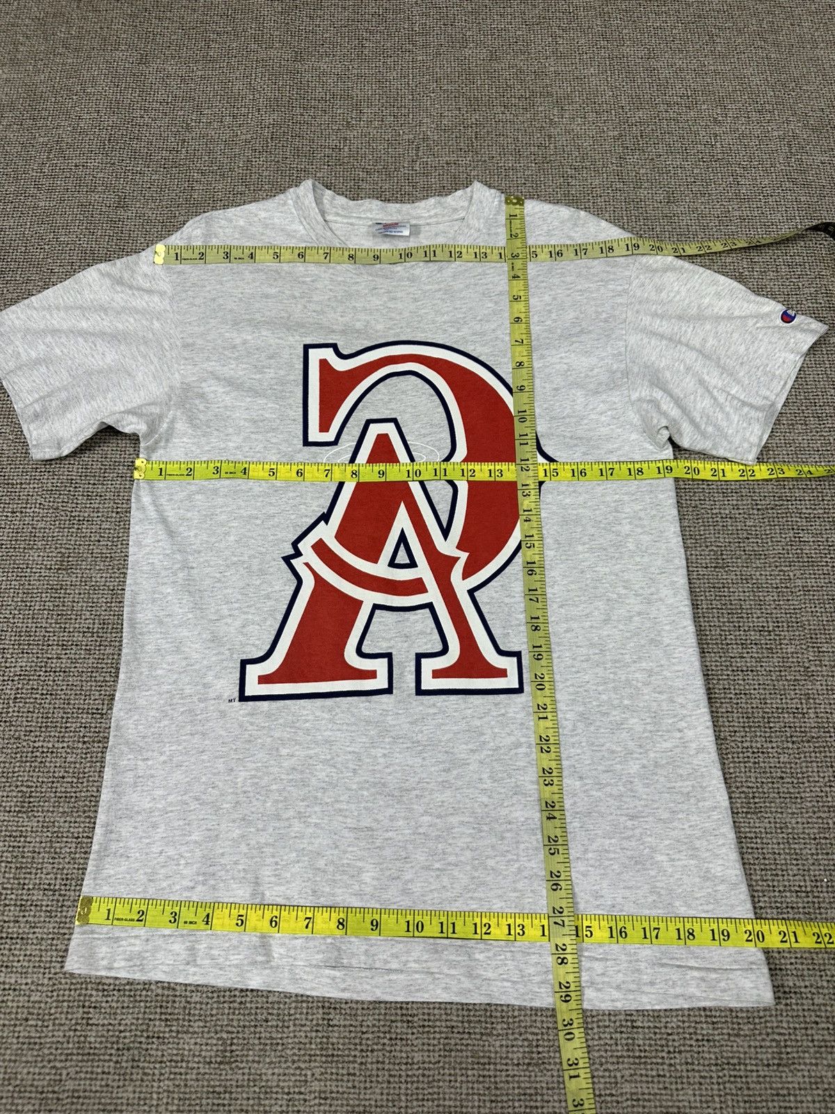 Champion Vintage 80s Champion X California Angels MLB Tshirt A1011 Size US M / EU 48-50 / 2 - 7 Thumbnail