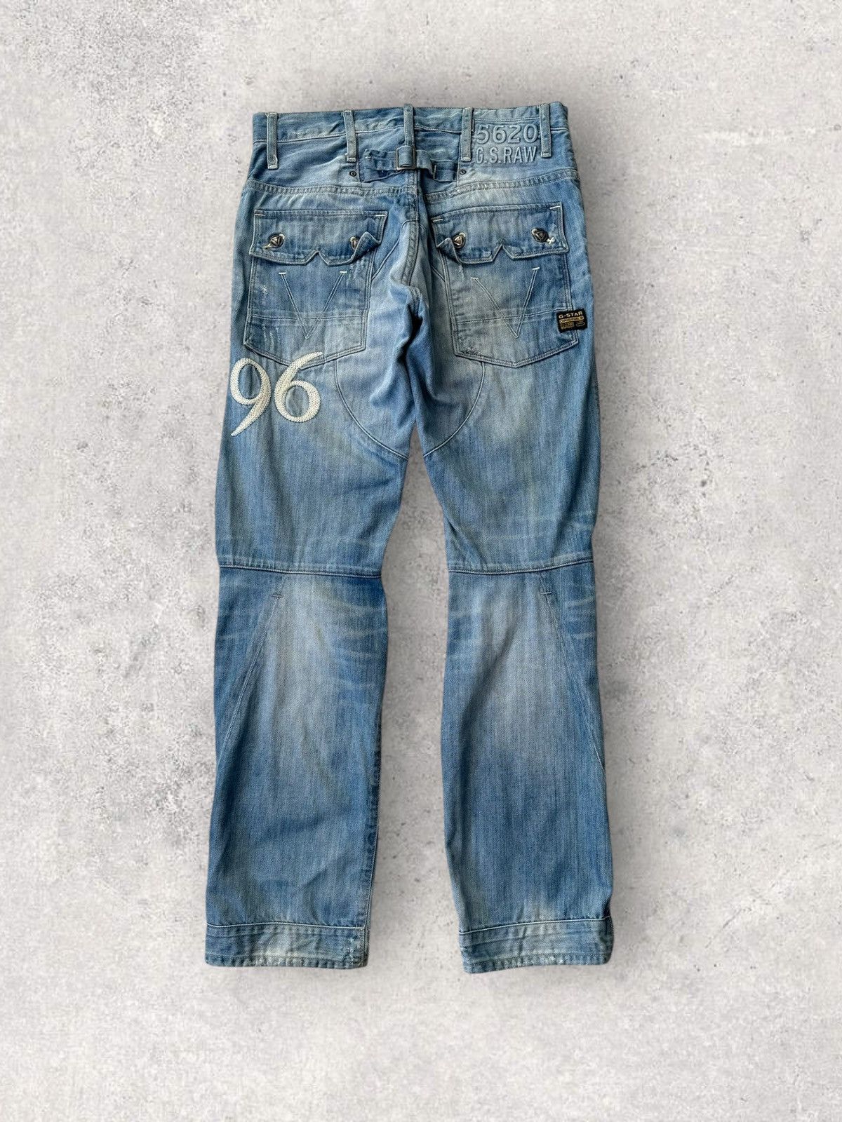 Vintage Y2k G star Raw Denim Baggy Jeans 96