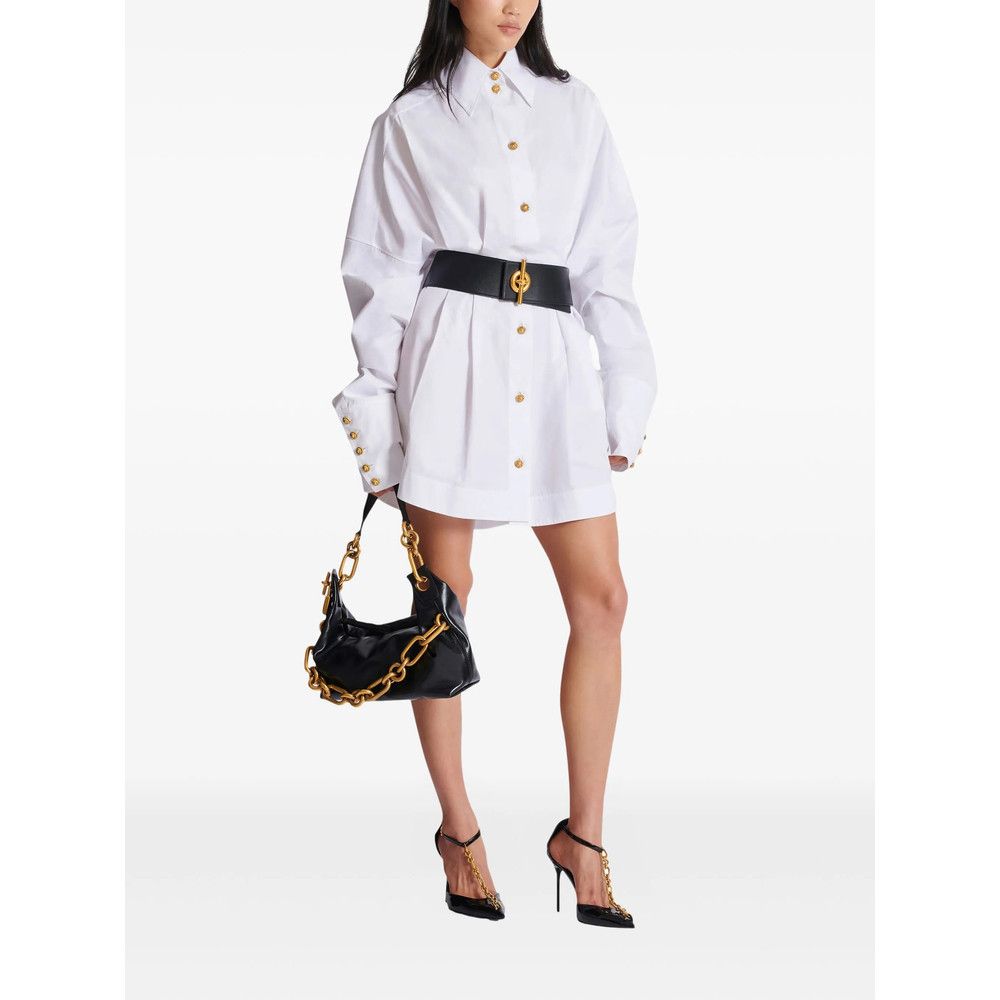 Balmain Balmain WHITE Dresses - Day Dresses Size M / US 6-8 / IT 42-44 - 1 Thumbnail