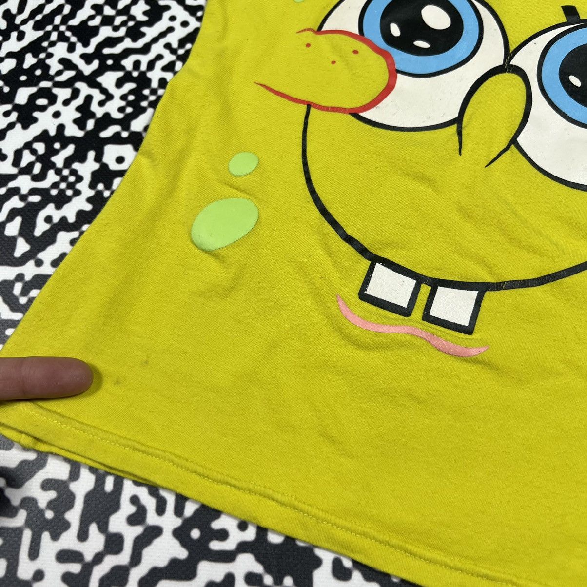 Cartoon Network Vintage Y2K Spongebob Squarepants Humor Face Tank Top Size XS / US 0-2 / IT 36-38 - 9 Thumbnail