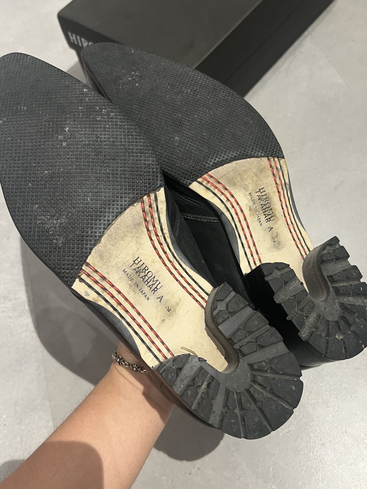 Yohji Yamamoto AW06 Yohji Yamamoto X Hiromu Takahara Leather Point Toe Shoe Size US 8 / EU 41 - 6 Thumbnail