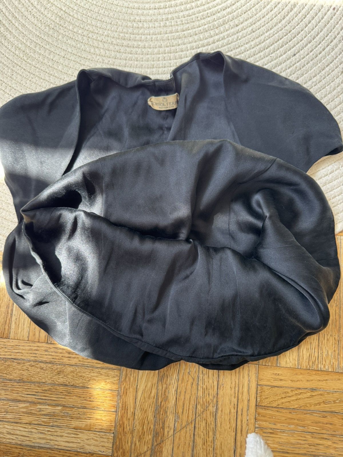 Vintage Norisol Ferrari Square Neckline Top in Black Size M Size M / US 6-8 / IT 42-44 - 6 Thumbnail