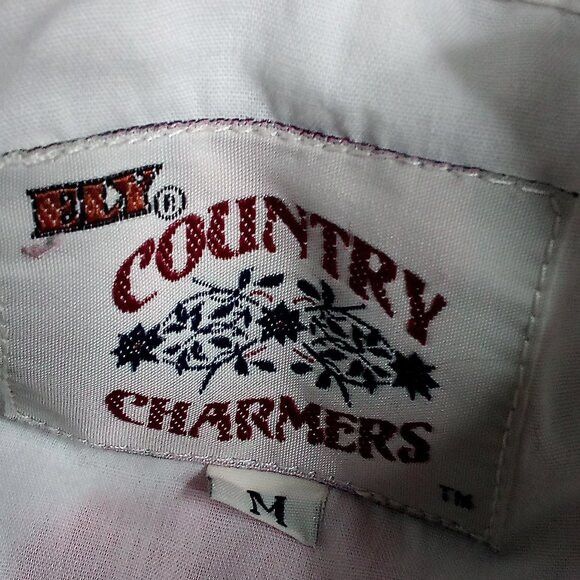 Other Vintage Ely Country Charmers Roses Western Pearl Shirt Size US M / EU 48-50 / 2 - 3 Thumbnail