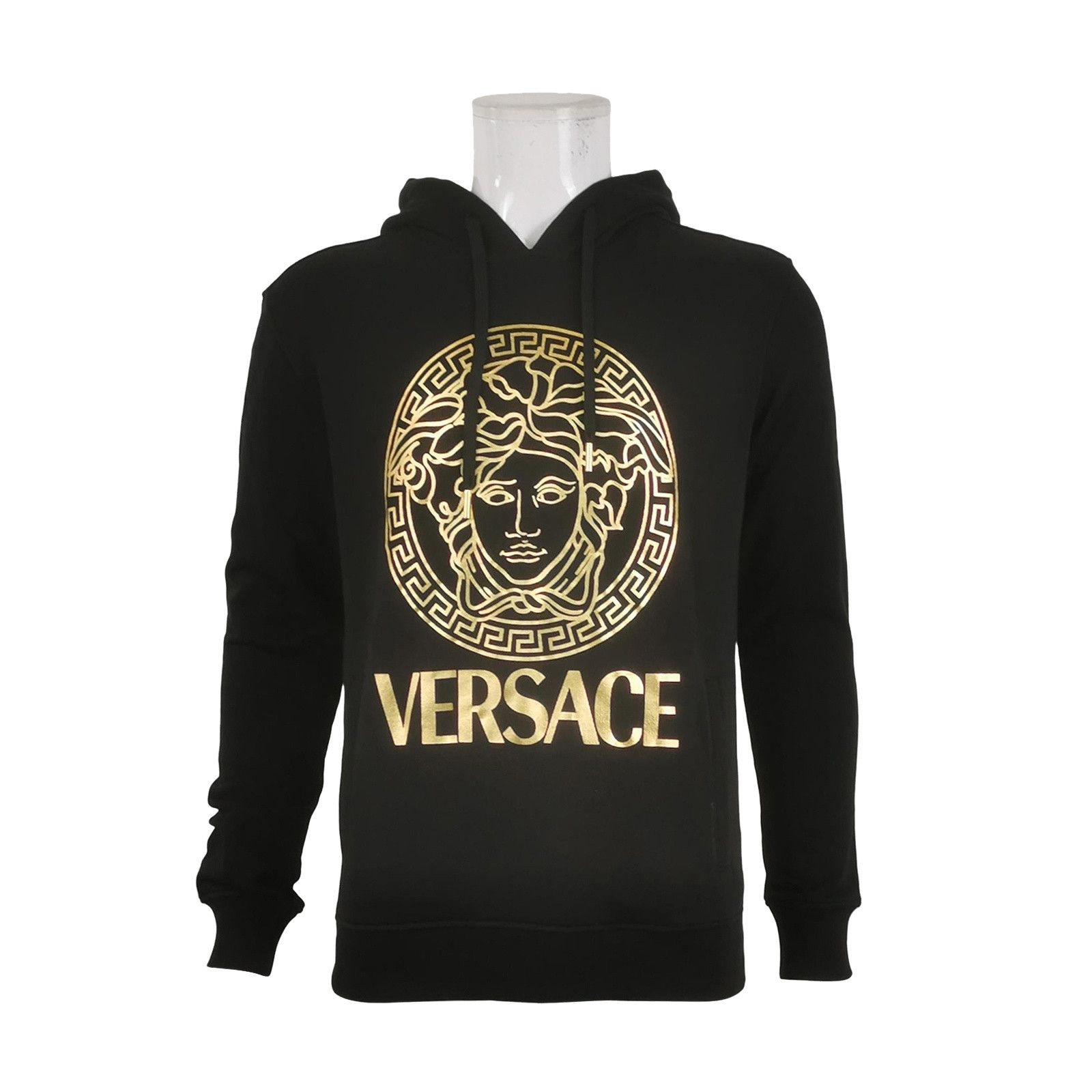 Versace Versace Gold Medusa Logo Hoodie S Size US S / EU 44-46 / 1 - 1 Thumbnail