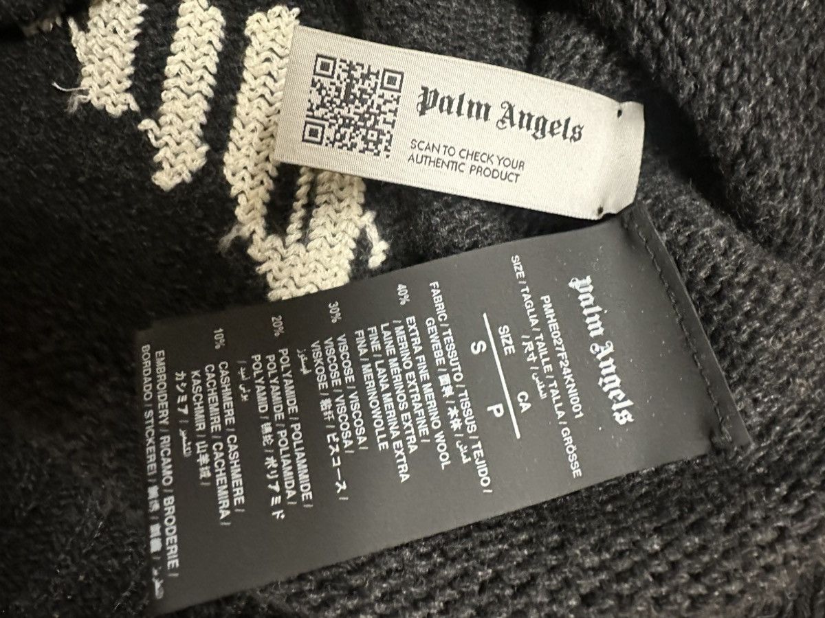 Palm Angels Palm Angels Curved Logo Sweater Size US S / EU 44-46 / 1 - 8 Thumbnail