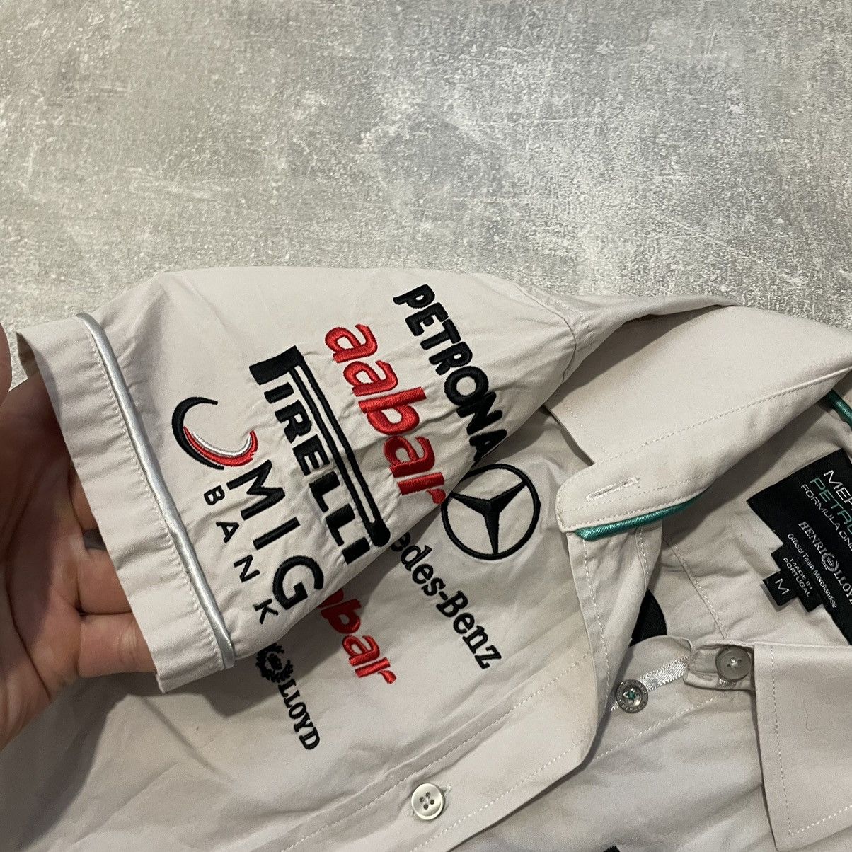 Japanese Brand × Mercedes-Benz MERCEDES BENZ AMG PETRONAS SHIRT BUTTON UPS USA JAPAN F1 Size US S / EU 44-46 / 1 - 4 Thumbnail