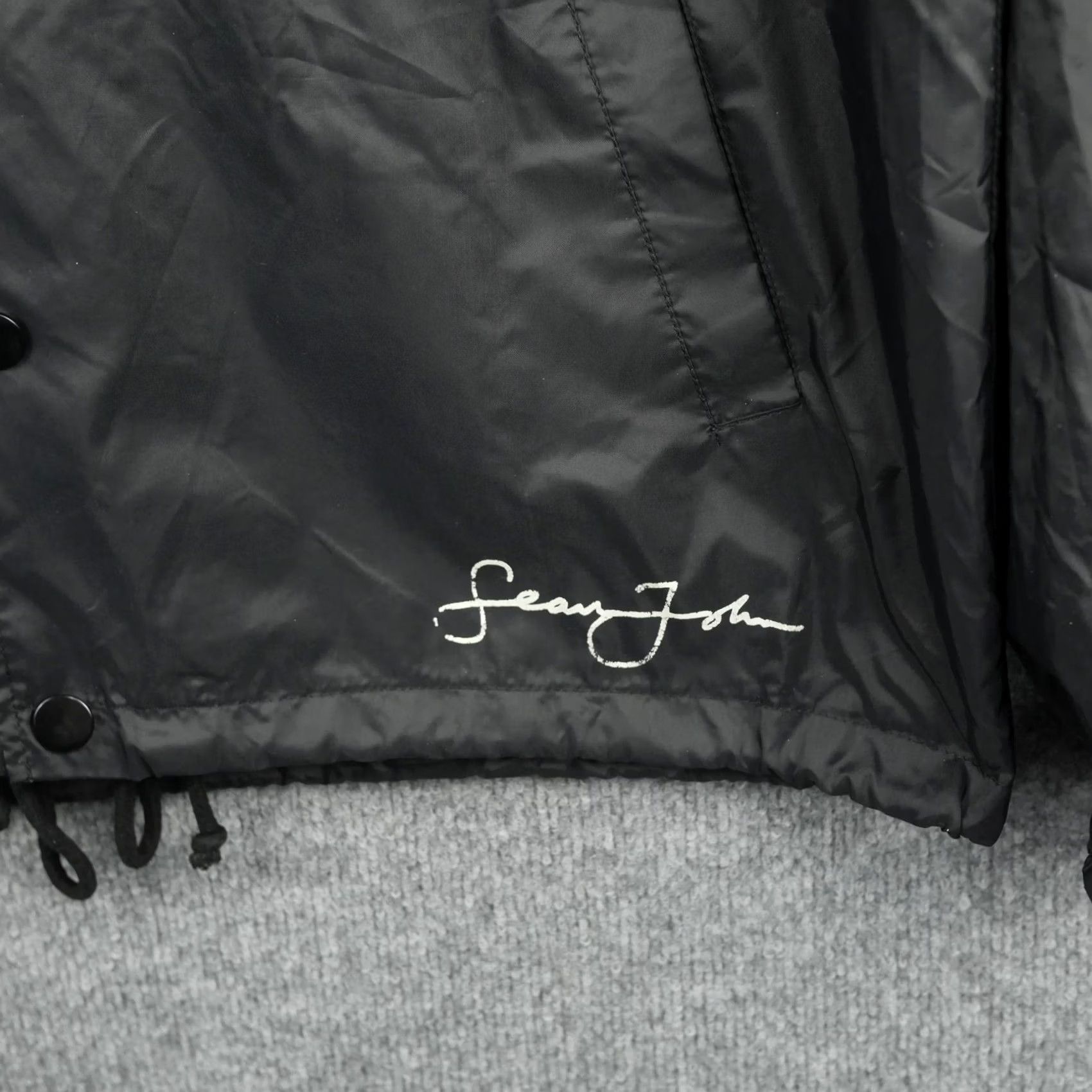 Alife ALIFE Jacket Mens Large Black Alife NYC Racing Windbreaker Hip Hop Graphic Size US L / EU 52-54 / 3 - 4 Thumbnail