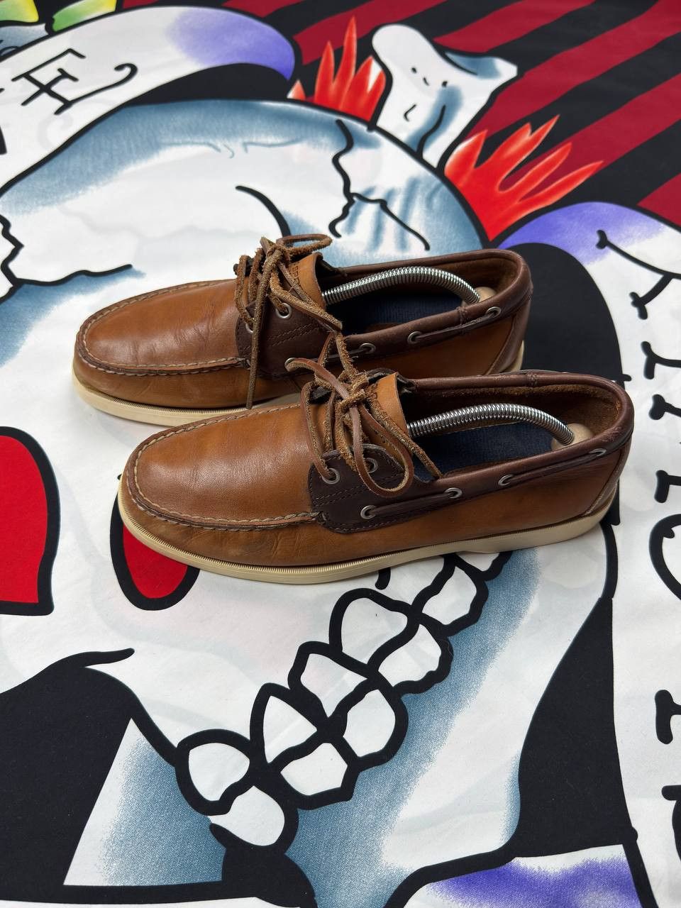 Polo Ralph Lauren Polo Sport PRL Streatwear Merton Shoes Deep Saddle Tan Size US 9.5 / EU 42-43 - 1 Thumbnail