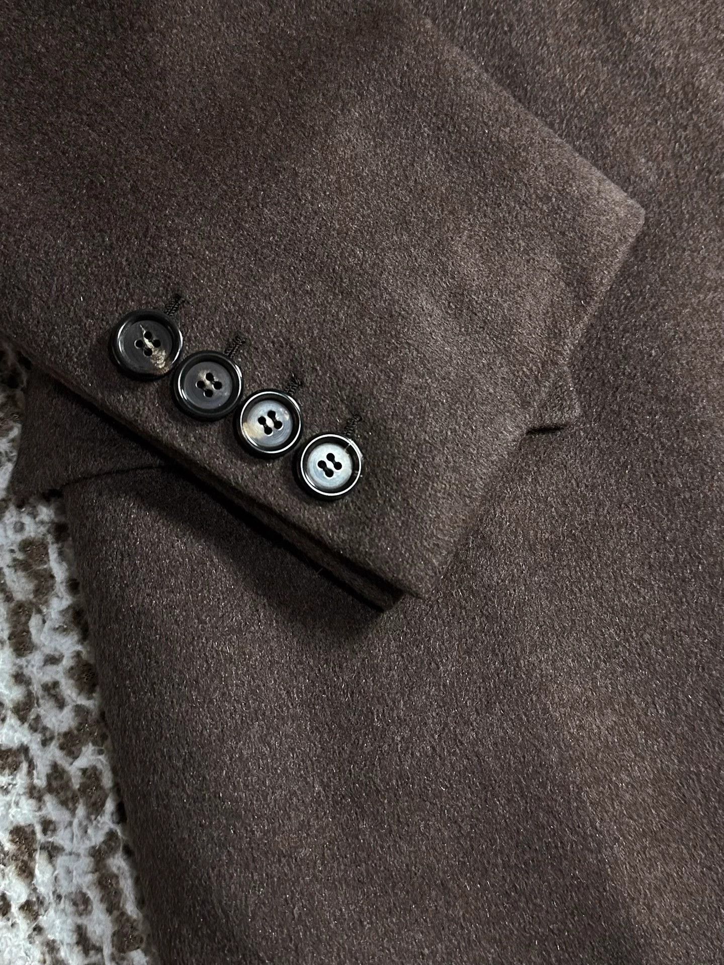 Brioni Brioni 100% Cashmere Brushed Overcoat 116/98cm New Size L / US 10 / IT 46 - 2 Thumbnail