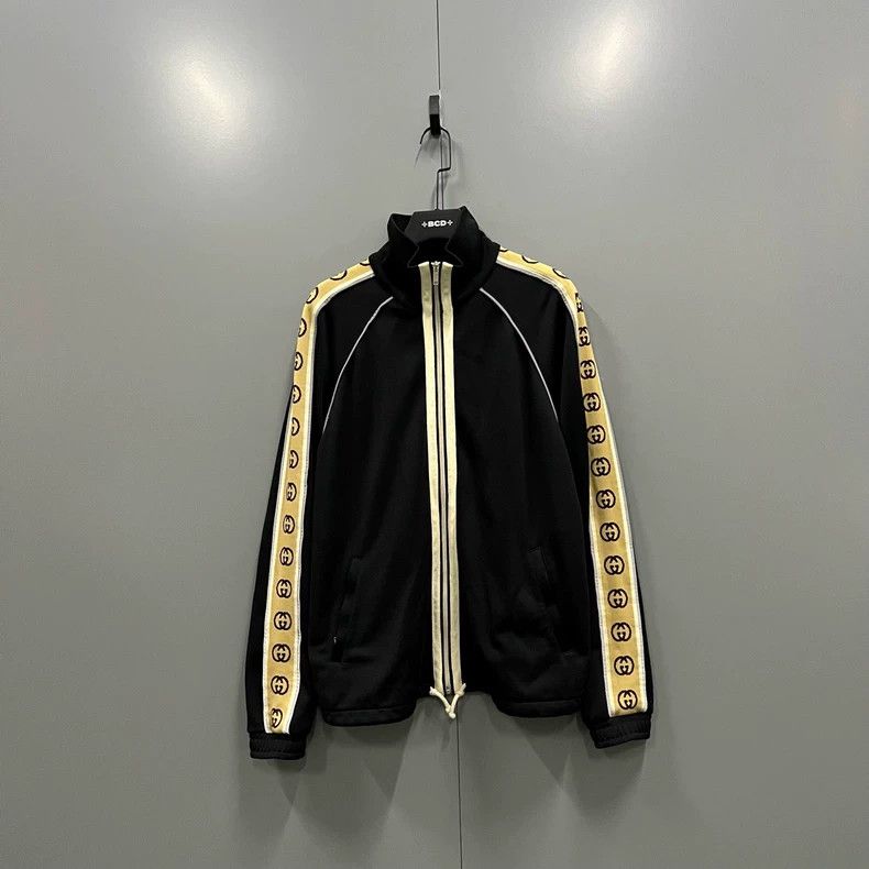 Gucci Gucci String logo school uniform jacket 2501-Nextarrow Size US M / EU 48-50 / 2 - 1 Thumbnail