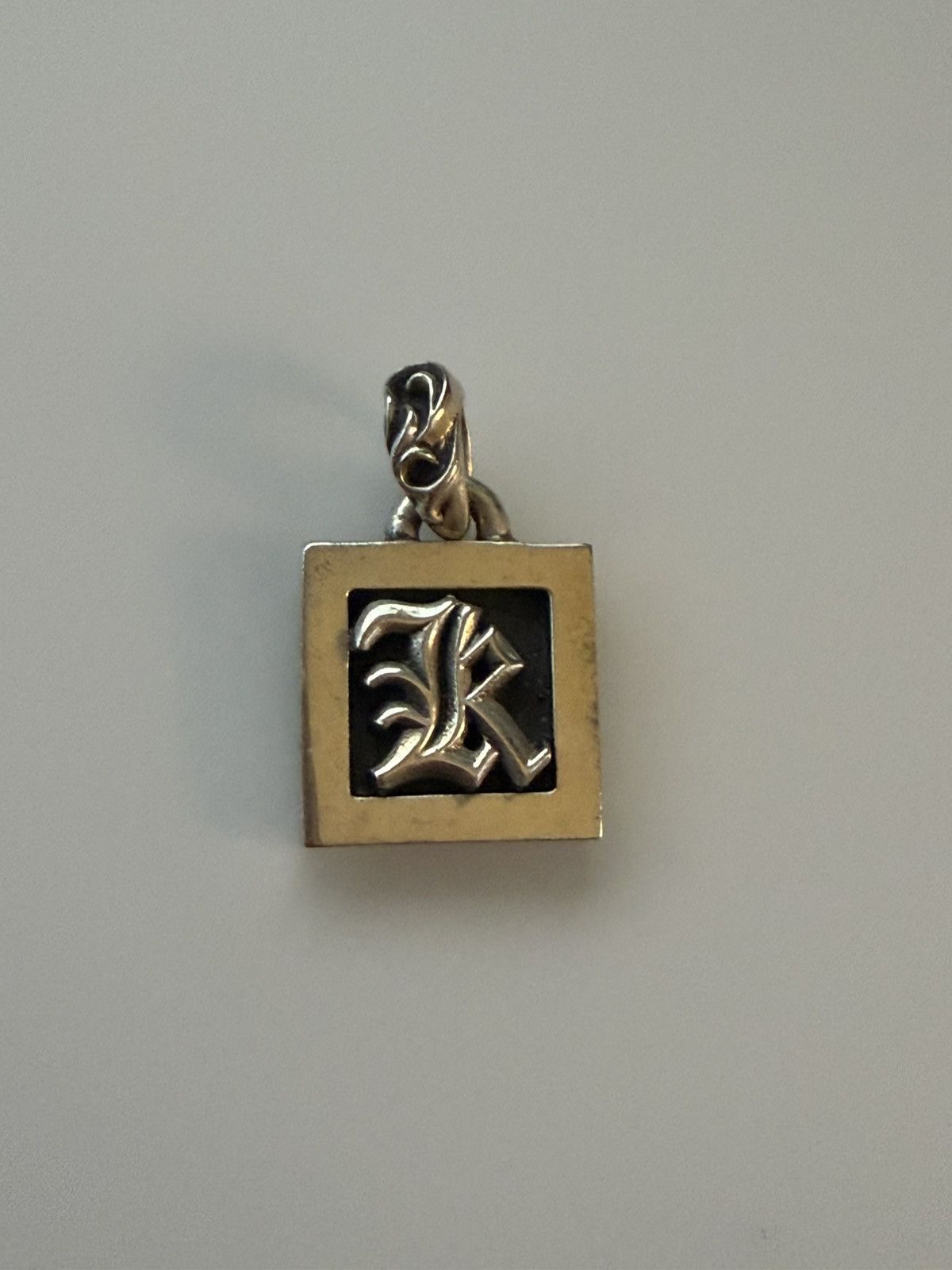 Chrome Hearts Chrome Hearts Frame Letter "K" Silver Pendant Size ONE SIZE - 2 Thumbnail