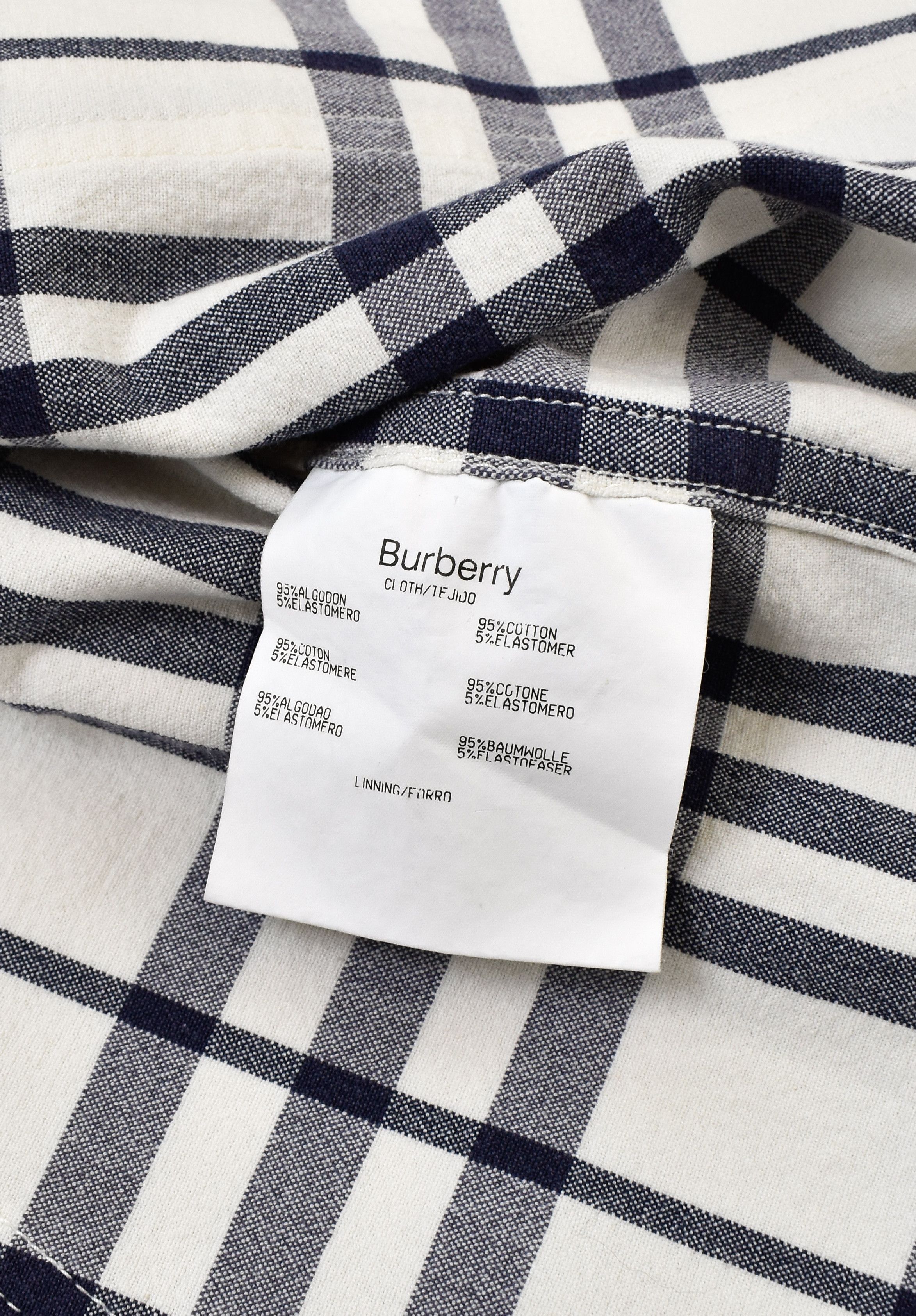 Burberry BURBERRY Vintage Full Nova Check Cotton Coat Jacket 44IT Size XL / US 12-14 / IT 48-50 - 9 Thumbnail