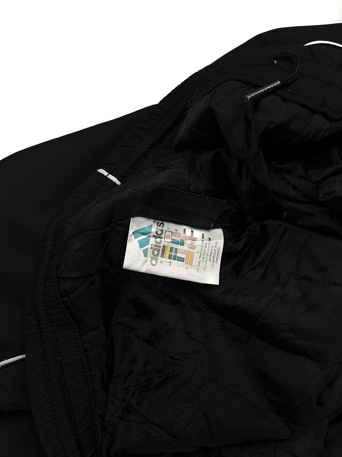 Adidas 90s Adidas 3-Stripes Vintage Track Pants Baggy Fit Size US 43 - 9 Thumbnail