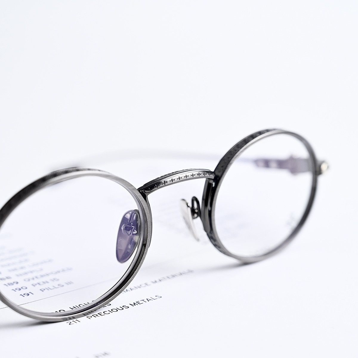 Chrome Hearts CHROME HEARTS HONEY DIPPED GLASSES Size ONE SIZE - 5 Thumbnail