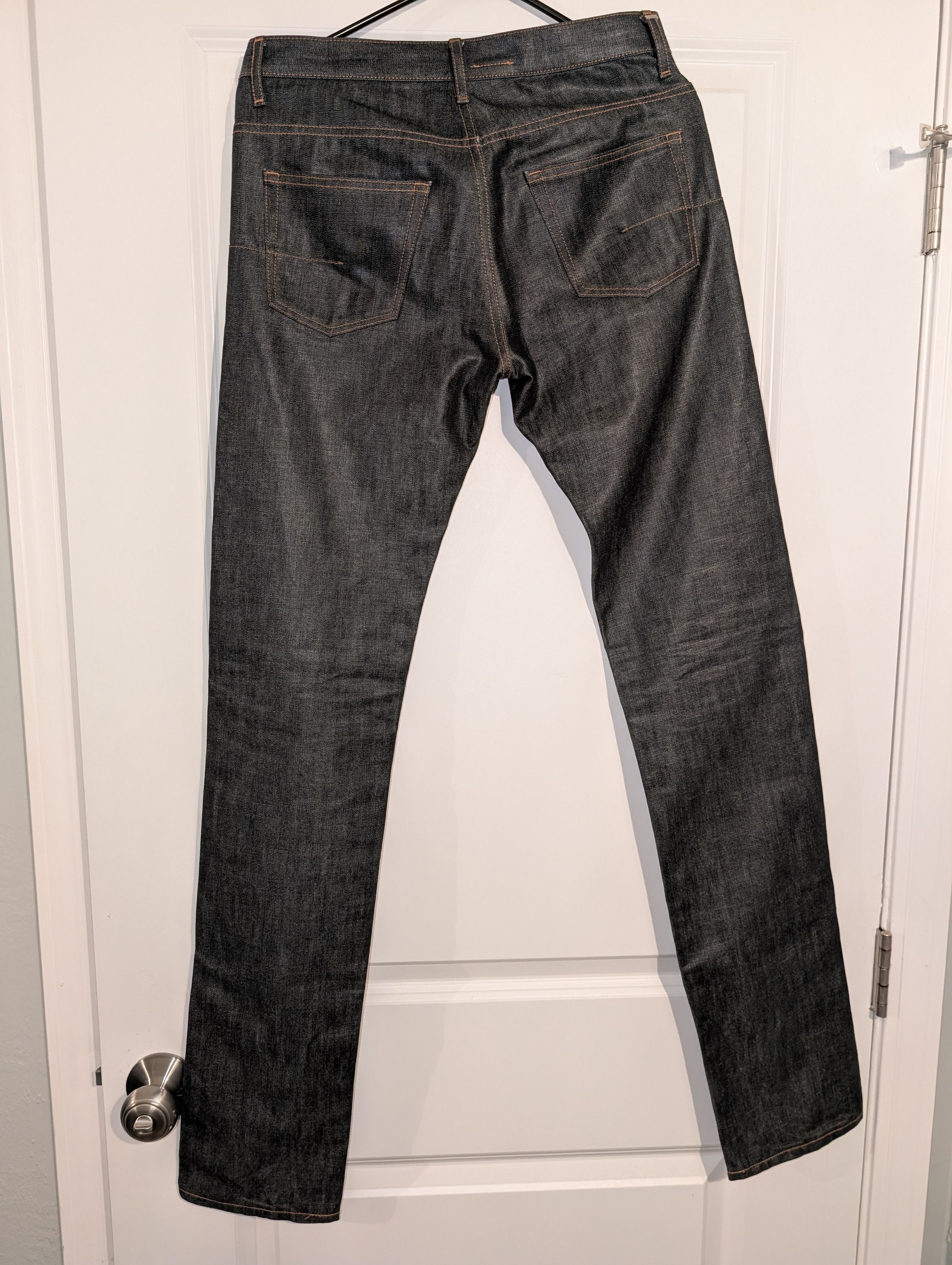 Dior Dior Homme AW07 Coated Raw Denim Size US 28 / EU 44 - 2 Thumbnail
