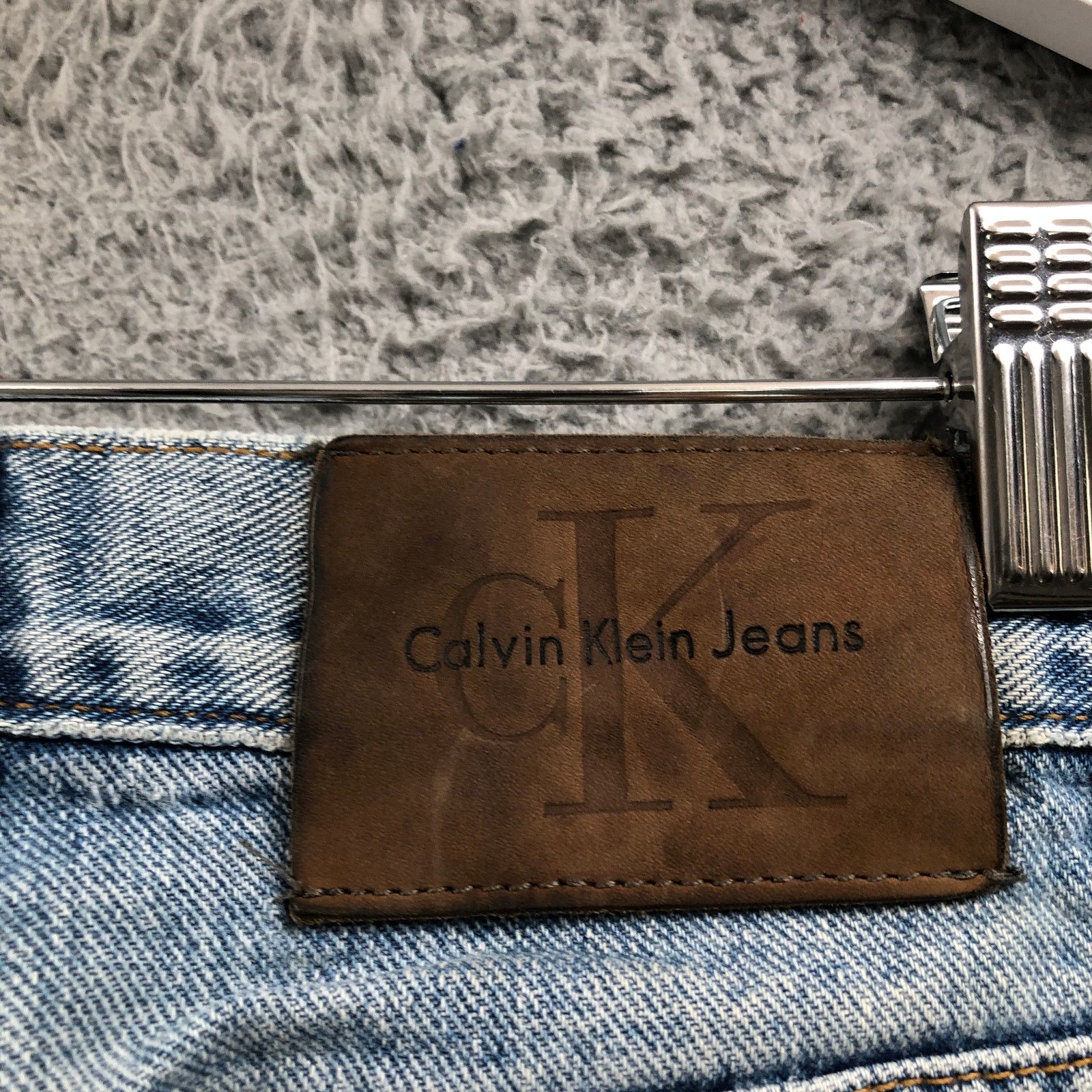Calvin Klein Vintage Calvin Klein 5 Pocket Jean Sandblast Jeans Womens 8 Size 30" / US 8 / IT 44 - 14 Thumbnail