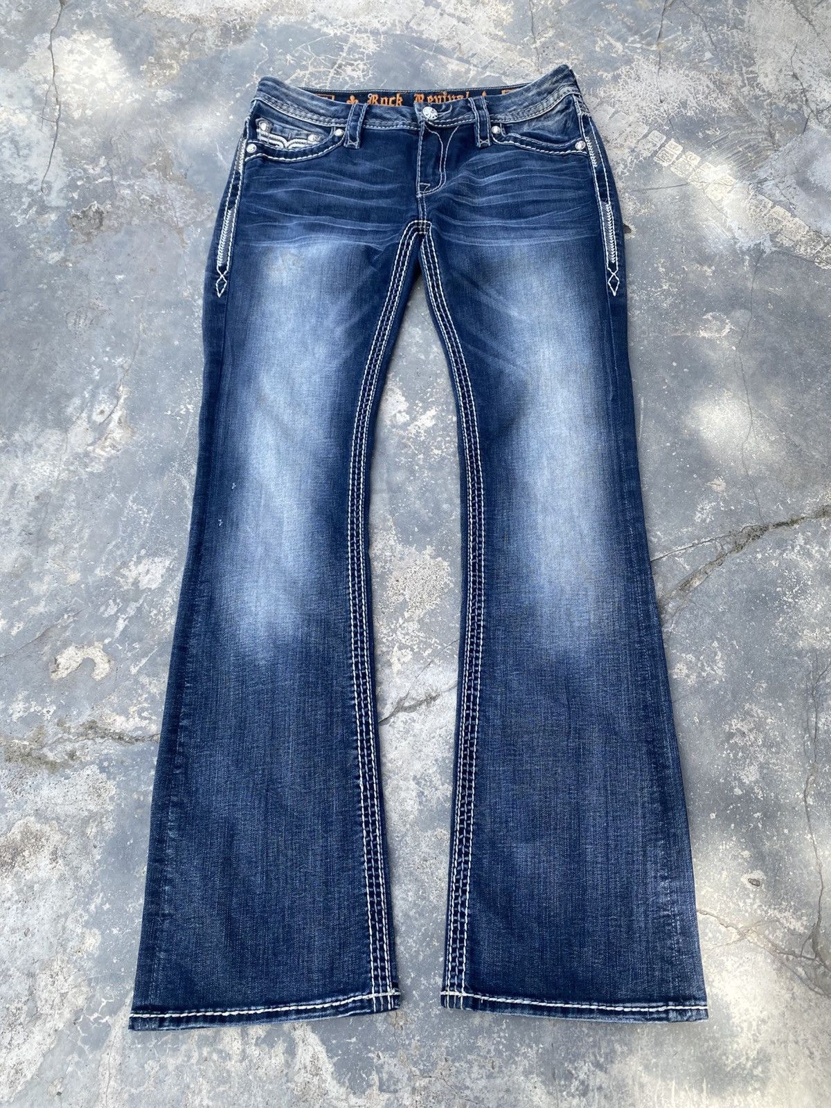 Other ROCK REVIVAL Chrome Flare Size US 30 / EU 46 - 4 Thumbnail