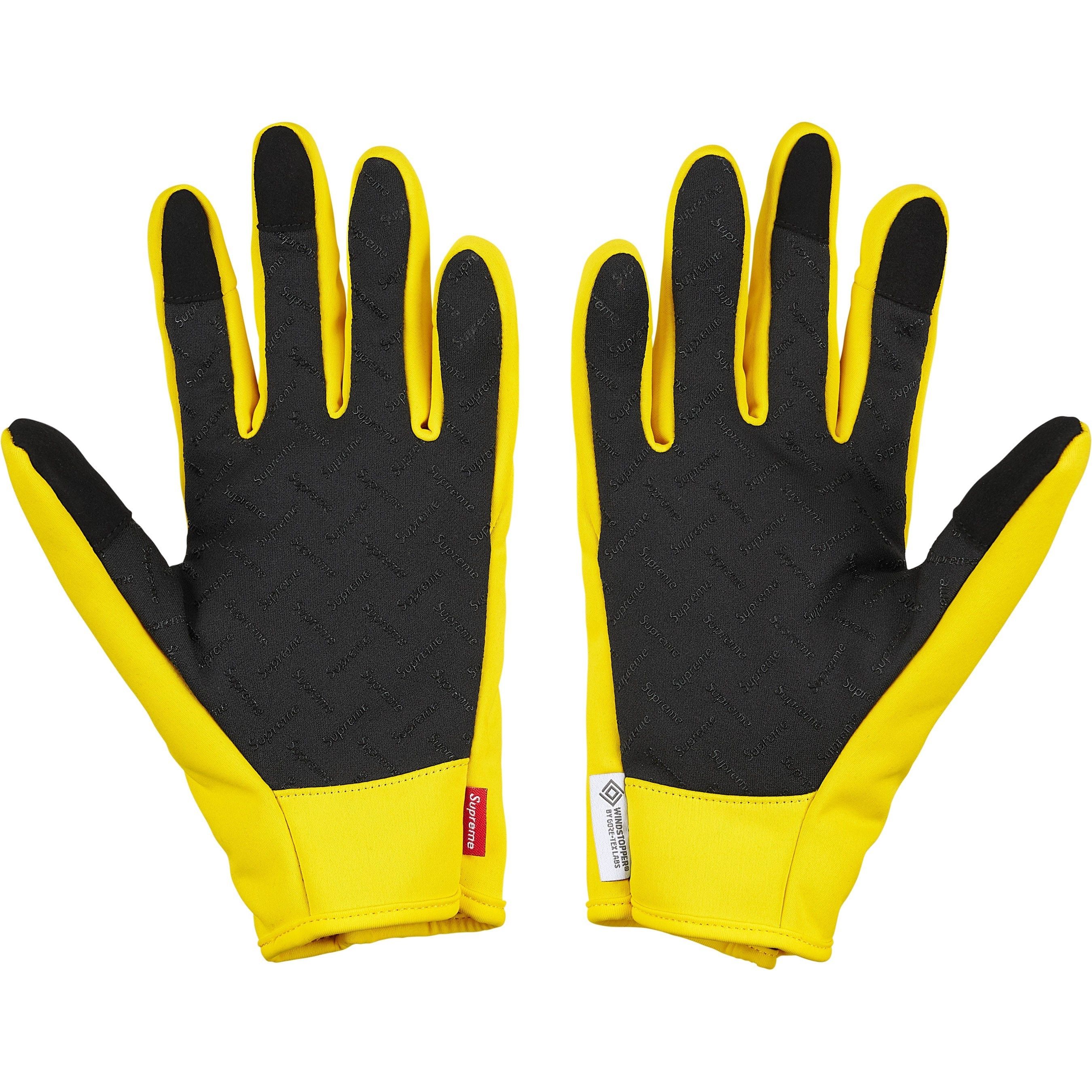 Supreme Supreme WINDSTOPPER Zip Gloves Size ONE SIZE - 3 Thumbnail