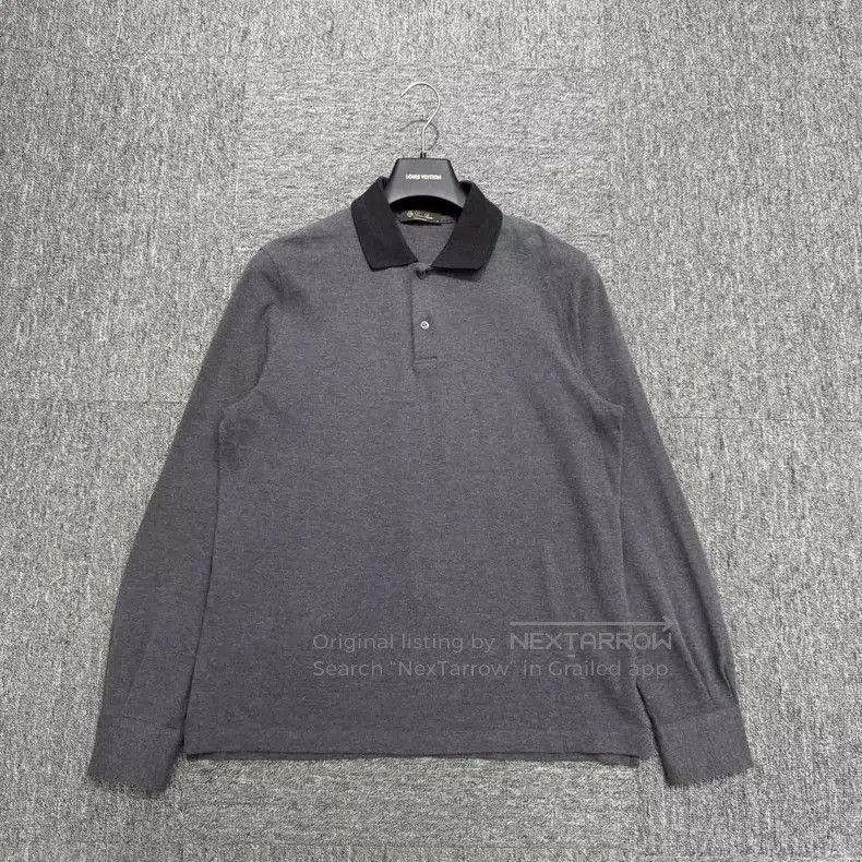 Loro Piana Loro Piana Long Sleeve Polo Shirt. Size US M / EU 48-50 / 2 - 1 Thumbnail