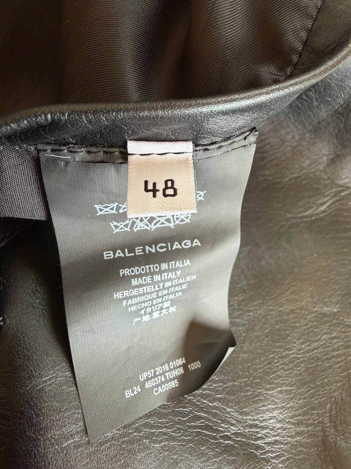 Balenciaga Balenciaga leather jacket Size US XS / EU 42 / 0 - 5 Thumbnail