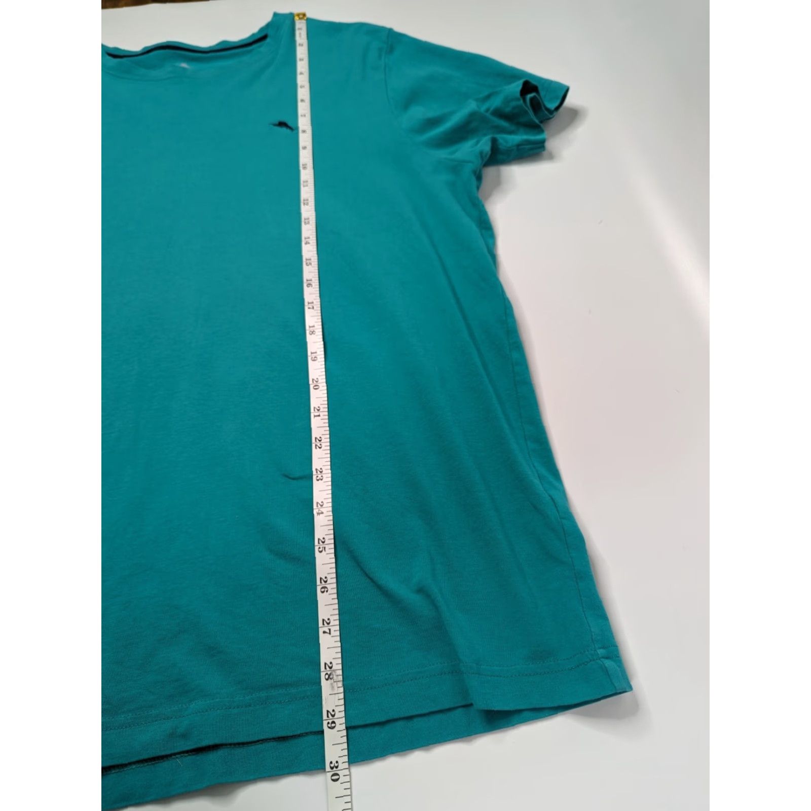 Tommy Bahama Tommy Bahama Shirt Men L Teal Island Sleepwear Crew Neck Short Sleeve Pullover 95% Cotton 5% Spandex Size US L / EU 52-54 / 3 - 6 Thumbnail