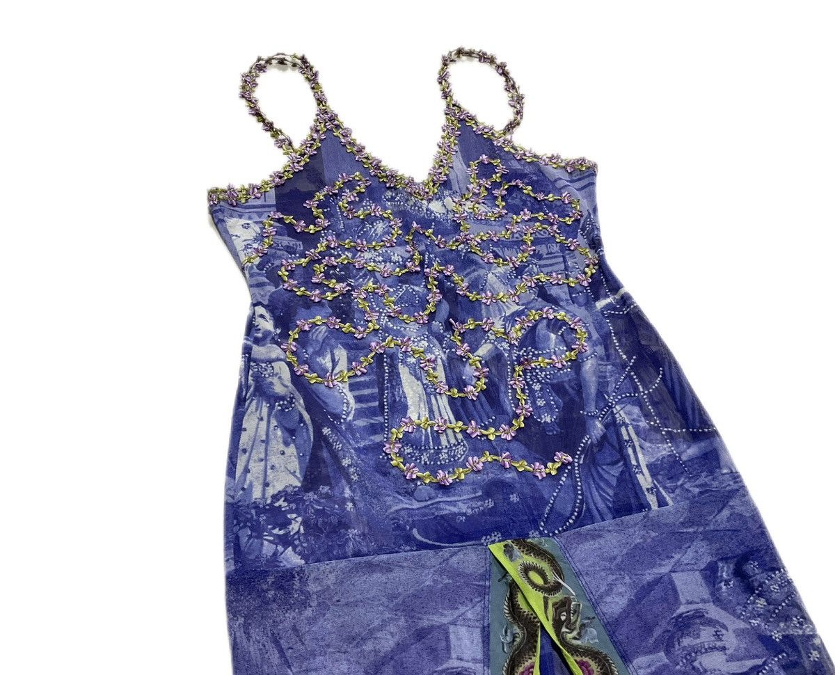 Jean Paul Gaultier 🔥Rare Archived Vintage Jean Paul Gaultier Mesh Gowns Ss98 Size S / US 4 / IT 40 - 13 Thumbnail