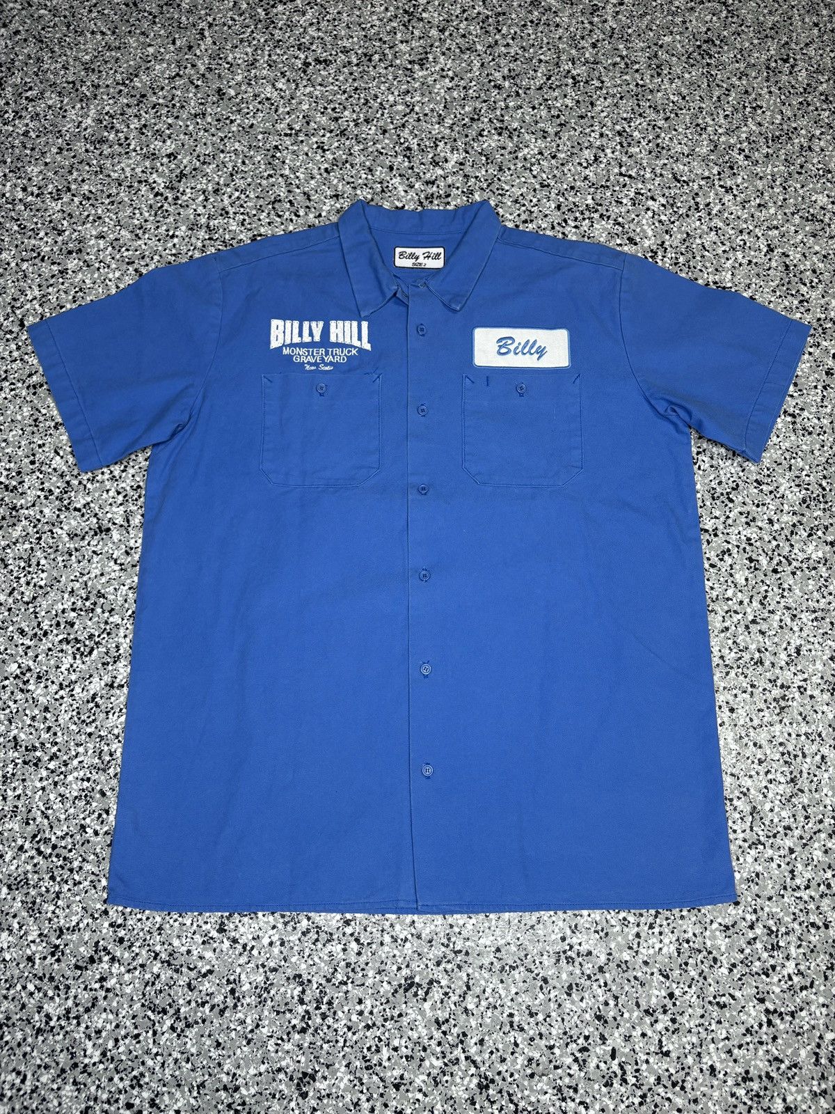 Billy Hill 2023 Billy Hill Baby Blue Mechanic Button Up Shirt Size 2 Size US XL / EU 56 / 4 - 1 Thumbnail