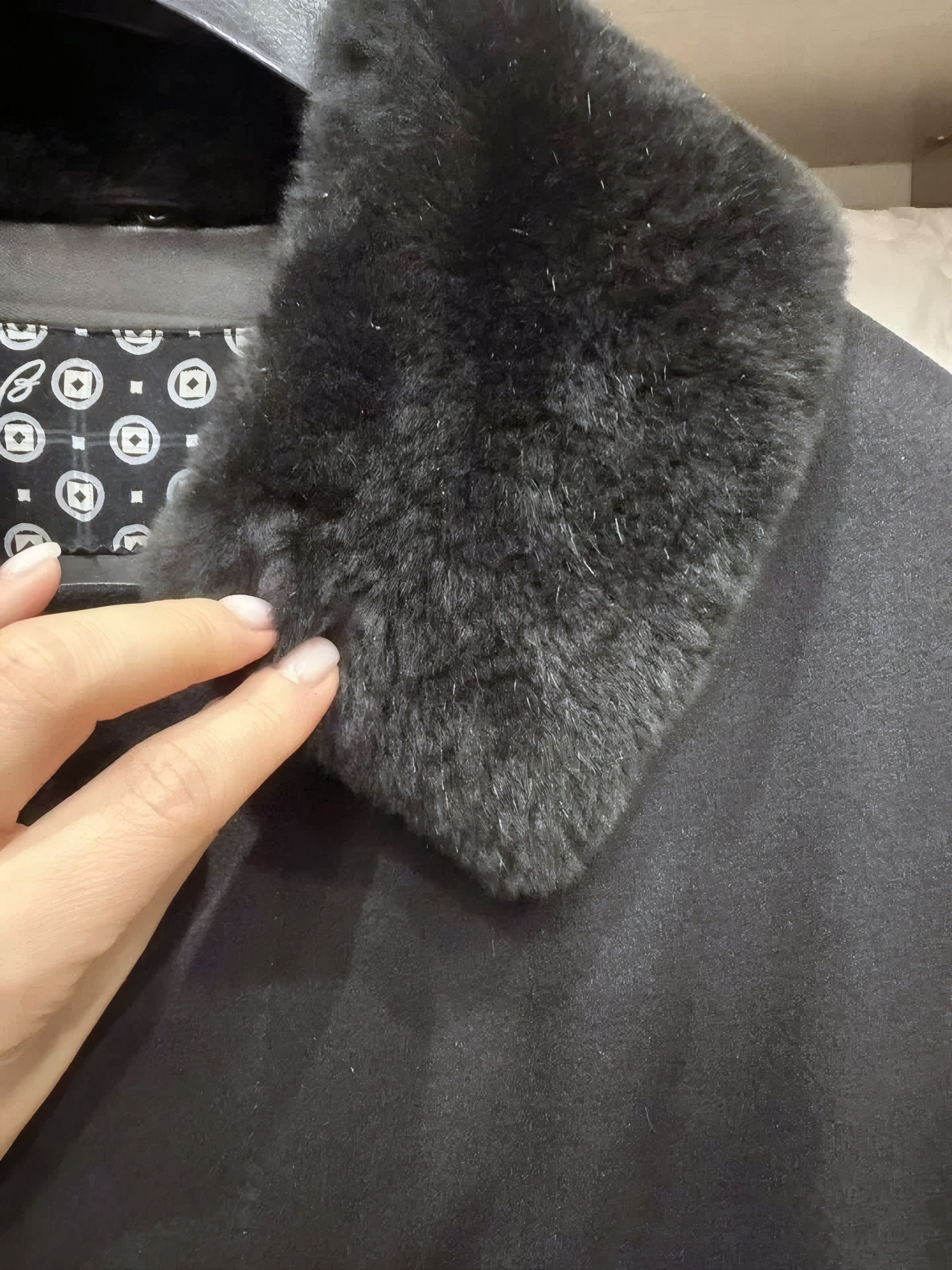 Brioni Cashmere & Beaver Fur Collar Belted Overcoat
