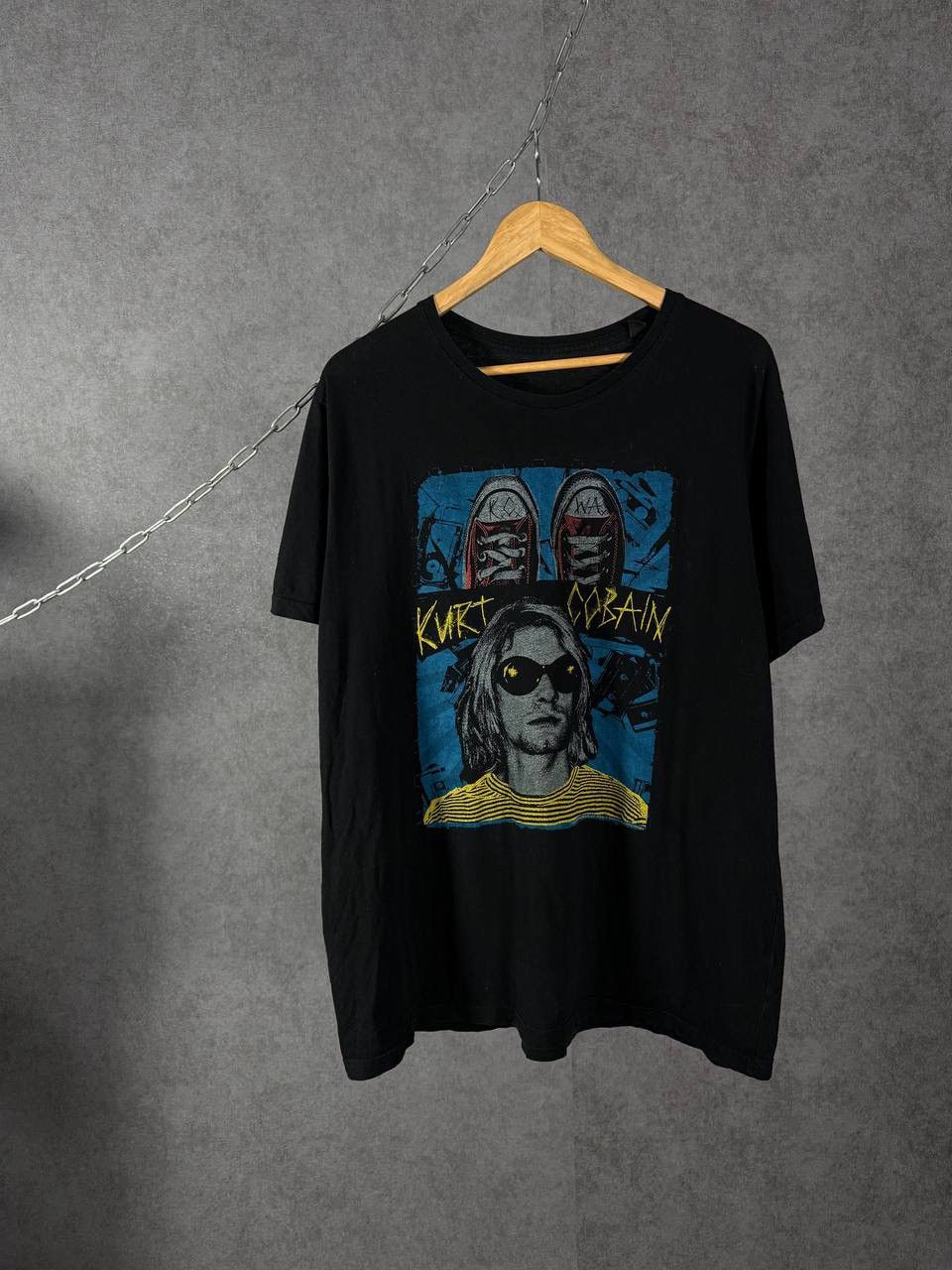Band Tees Kurt Cobain Nirvana rock band tee Size US XL / EU 56 / 4 - 1 Thumbnail