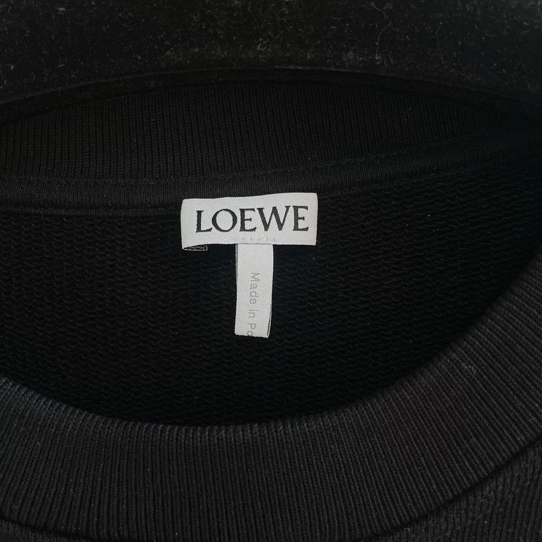 Loewe Loewe Black round neck sweater Size M / US 6-8 / IT 42-44 - 6 Thumbnail