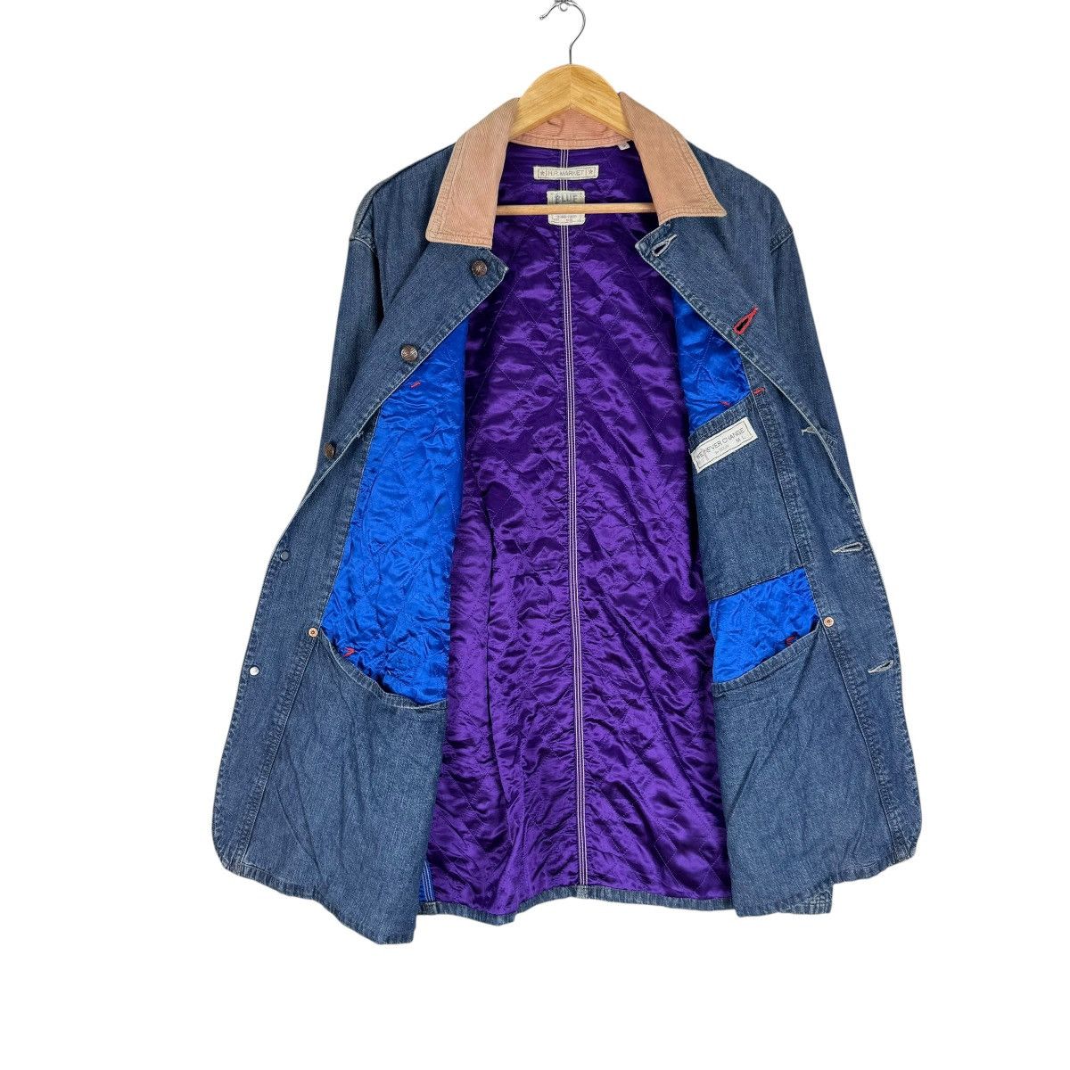 Blue Blue Japan 🔥BLUE BLUE JAPAN INDIGO DENIM CHORE JACKET Size US M / EU 48-50 / 2 - 11 Thumbnail