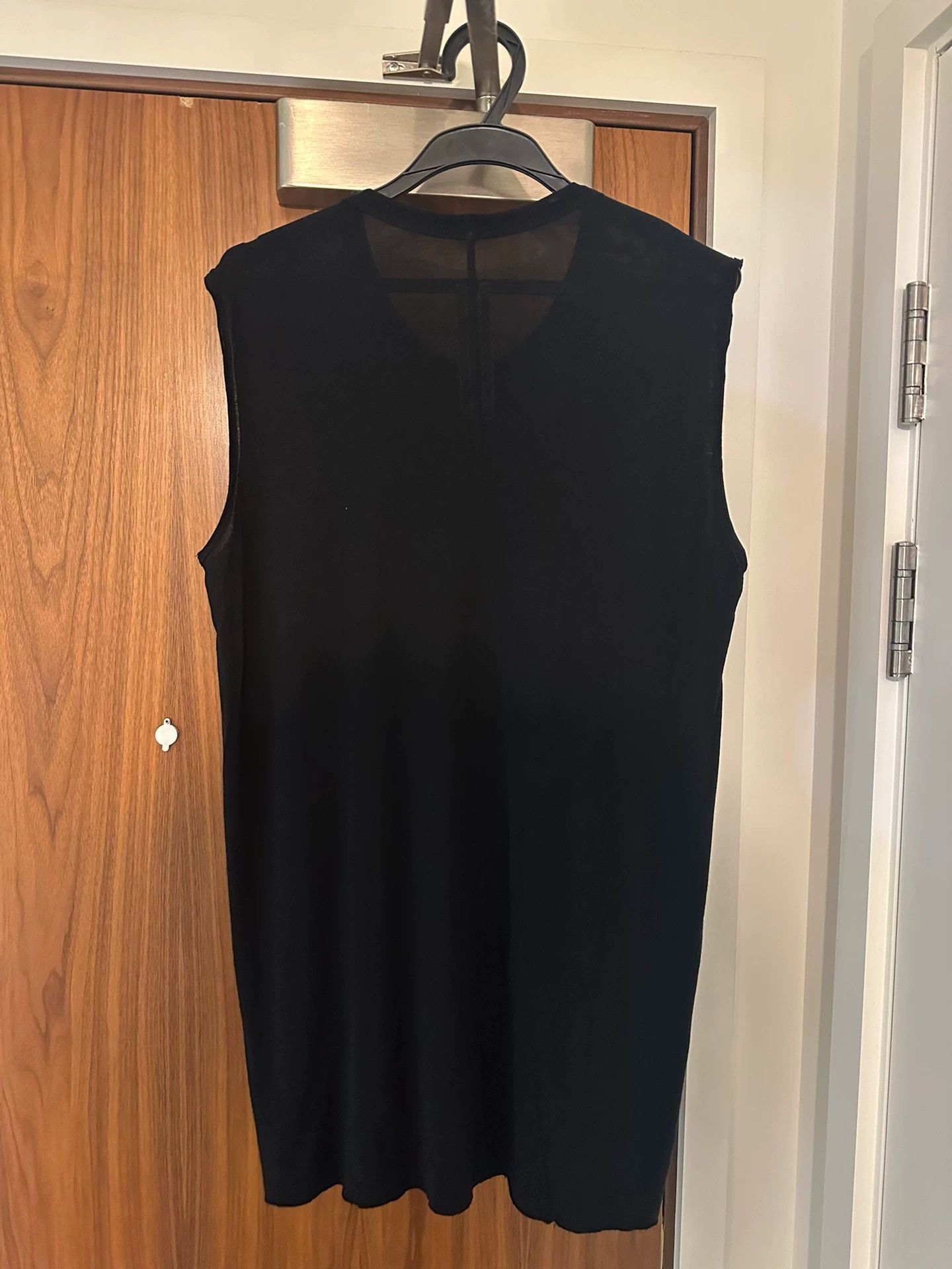Rick Owens Rick Owens Basic SL Tee in Black Size US XL / EU 56 / 4 - 2 Thumbnail