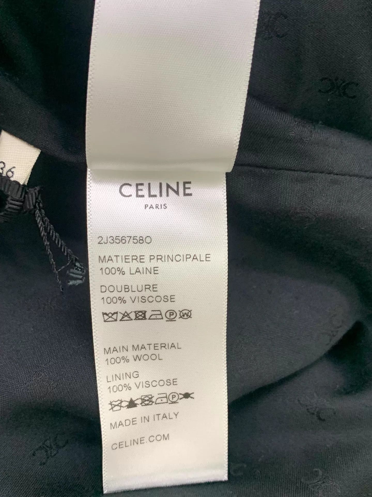 Celine Celine Gray Check Skirt Size 36 New Size 25" / US 0 / IT 36 - 6 Thumbnail