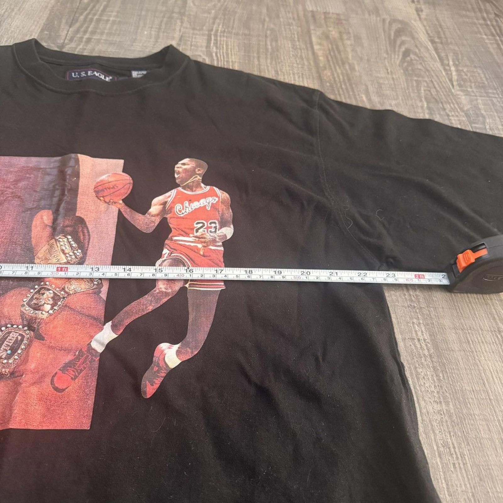 Vintage VINTAGE • Michael Jordan “6 Rings” Tee (XXL) Size US XXL / EU 58 / 5 - 6 Thumbnail