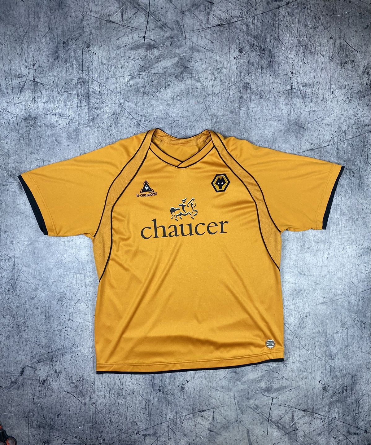 Le Coq Sportif × Vintage Le Coq Sportif Wolverhampton FC 2007 2008 soccer jersey Size US XL / EU 56 / 4 - 2 Thumbnail