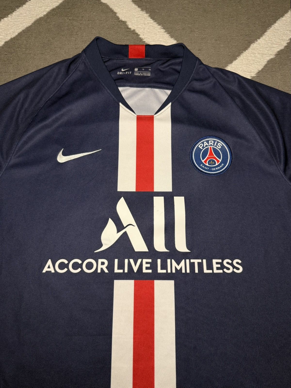 Nike Nike Paris Saint Germain PSG 2019-20 Home Soccer Jersey Tee Size US XL / EU 56 / 4 - 6 Thumbnail
