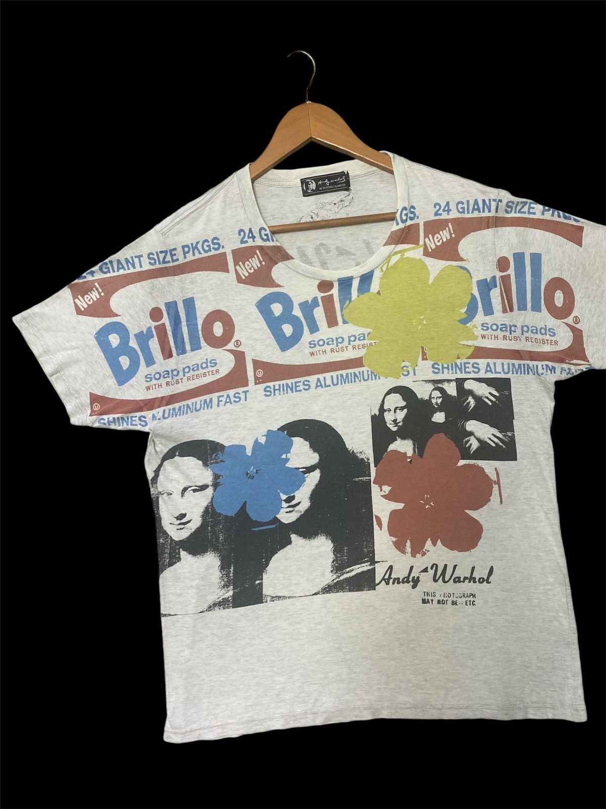 Hysteric Glamour × If Six Was Nine × Vintage HYSTERIC GLAMOUR X ANDY WARHOL BRILLO POP VINTAGE SHIRT TEE🔥 Size US L / EU 52-54 / 3 - 3 Thumbnail